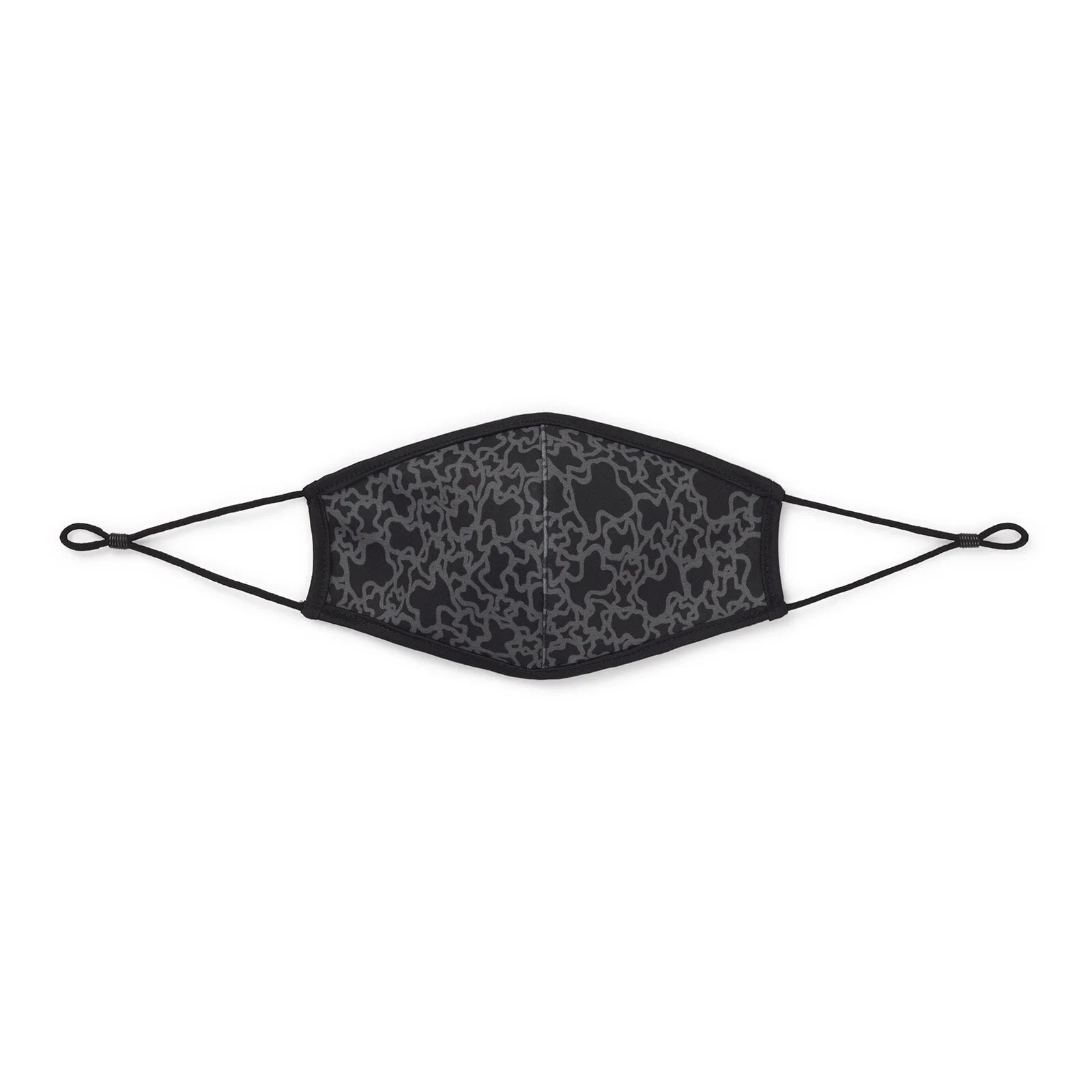 Kaos Mini mask in black with cover - 1