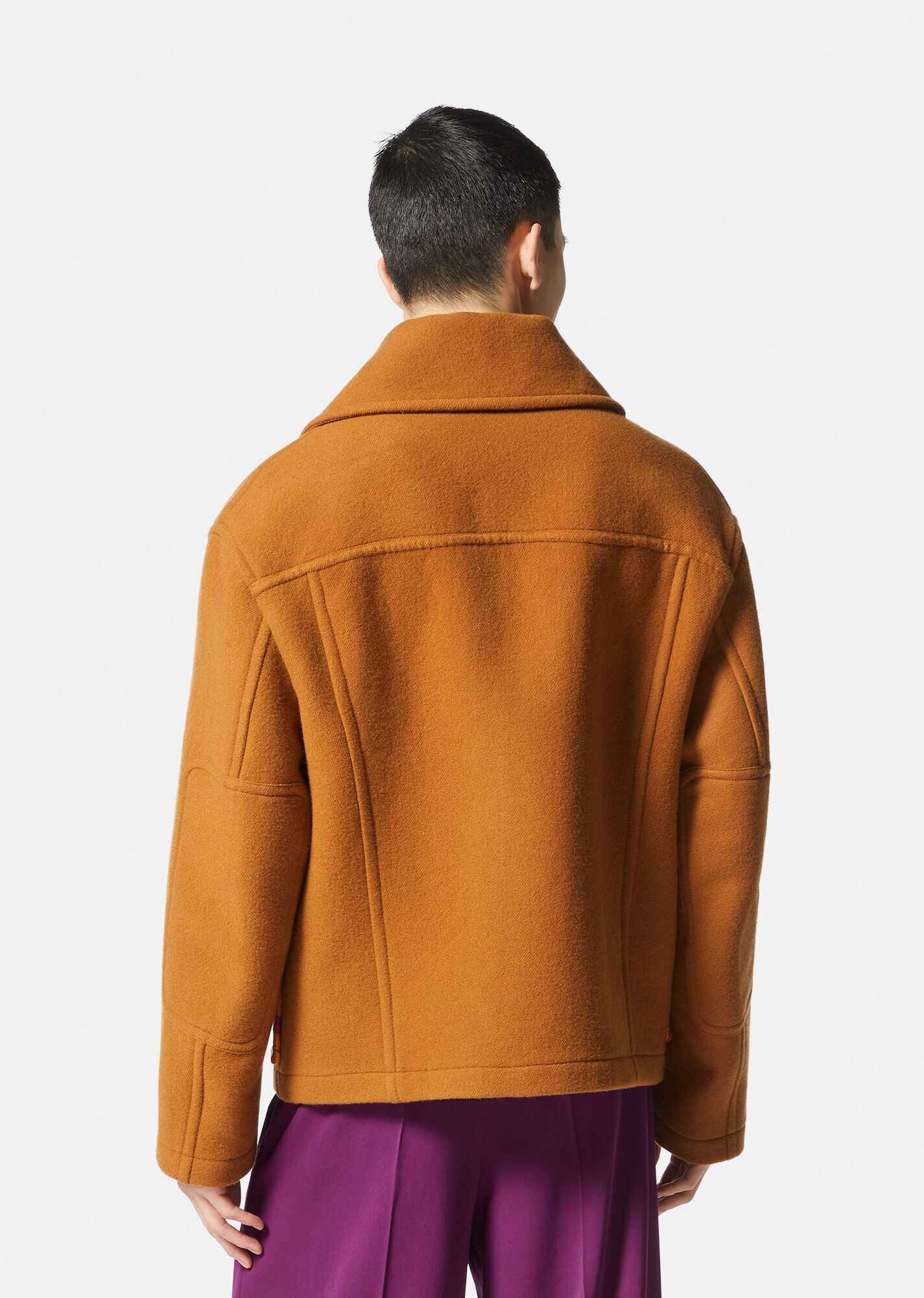 Barocco Silhouette Jacquard Jacket - 3
