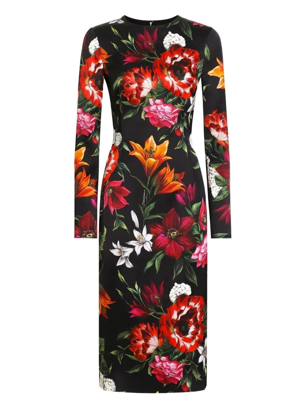 FLORAL PRINT DRESS - 1