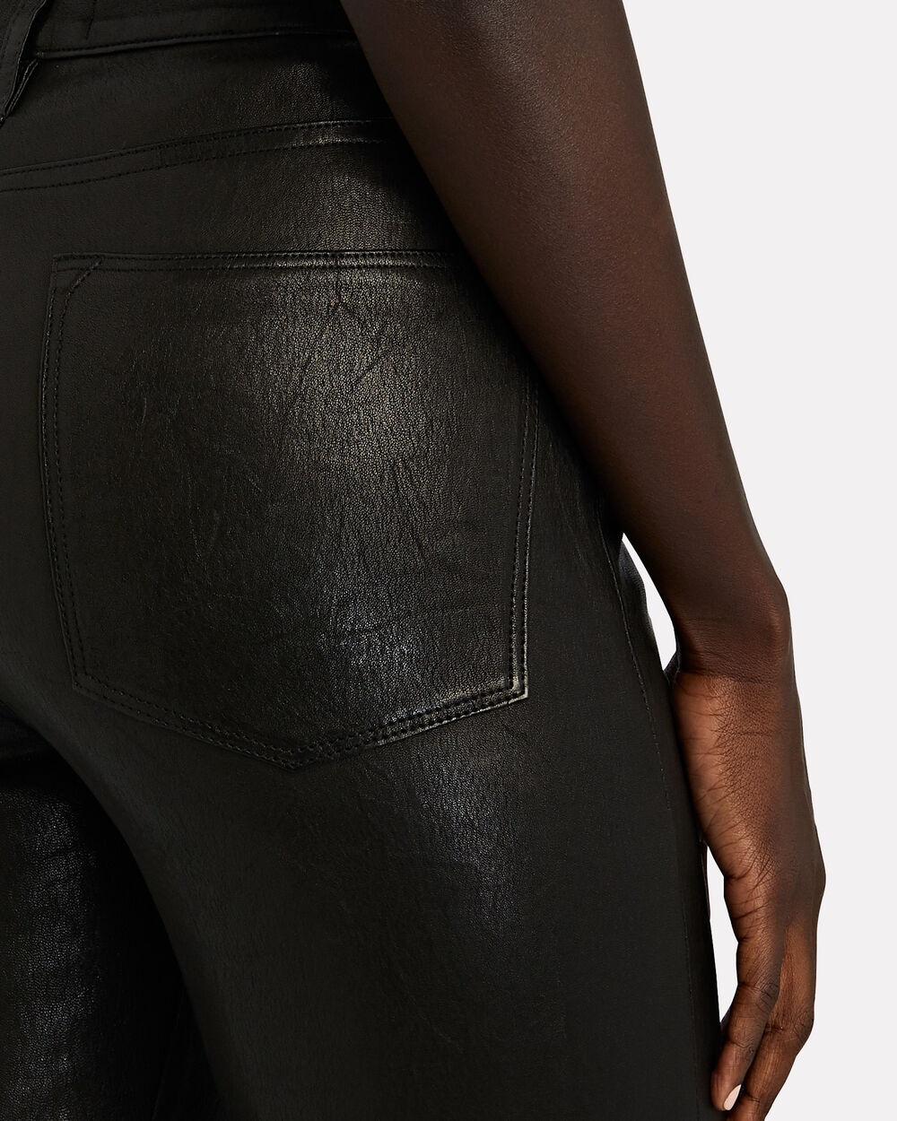 Le High Skinny Leather Pants - 6