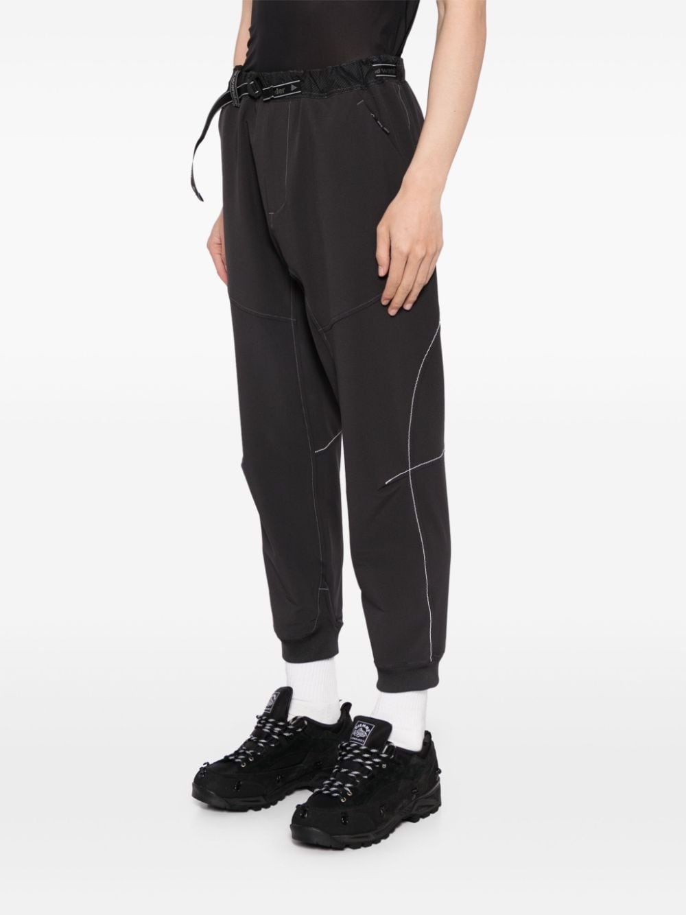 water-repellent tapered trousers - 3