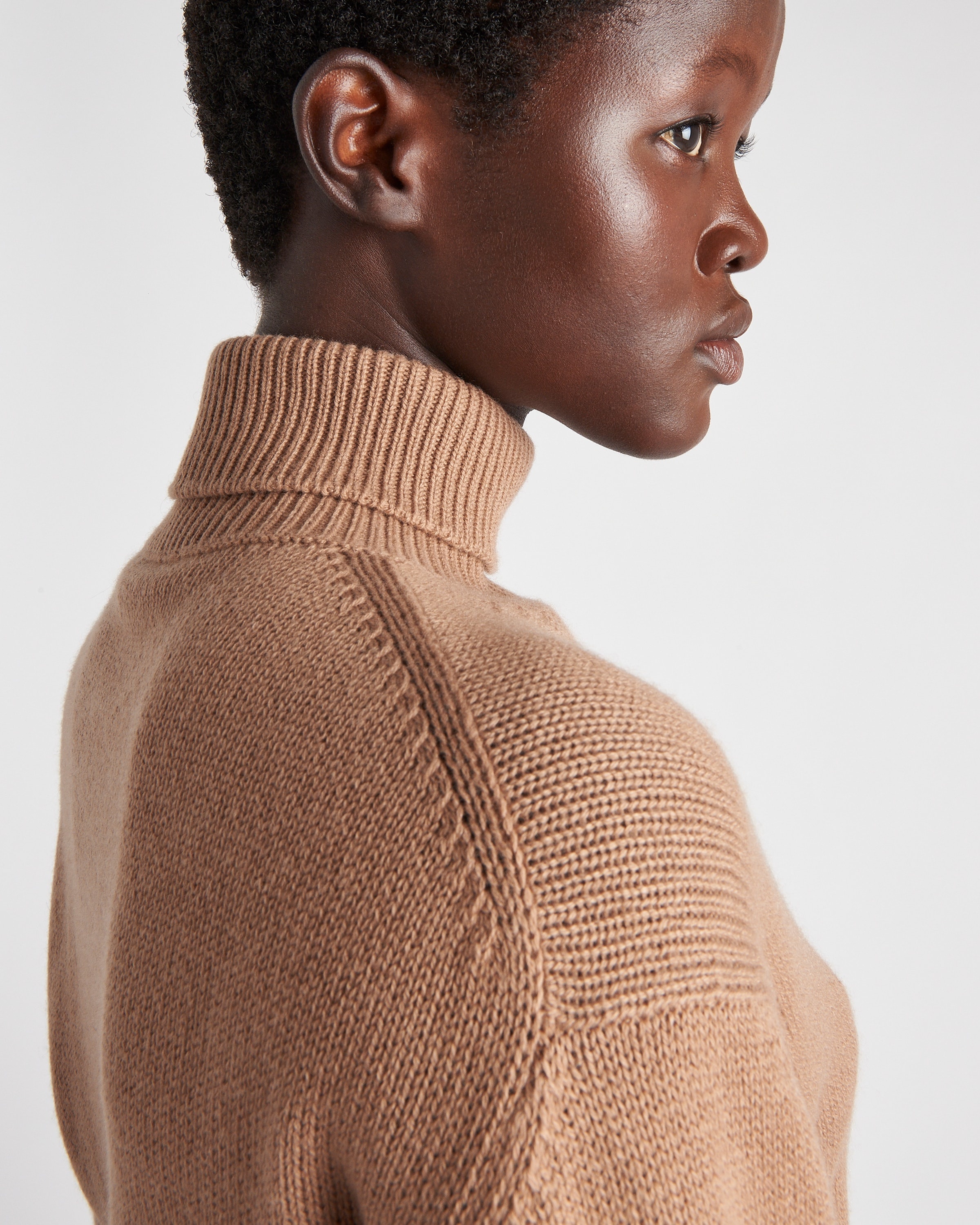 Cashmere and wool turtleneck sweater - 4