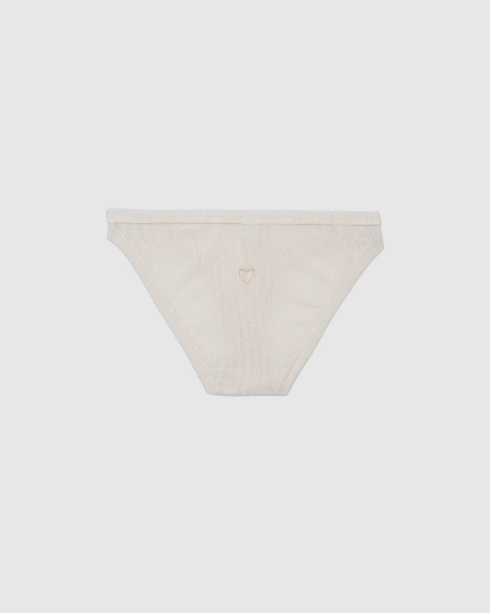 Heart Bell Pants - Fine Organic Cotton Rib - 7