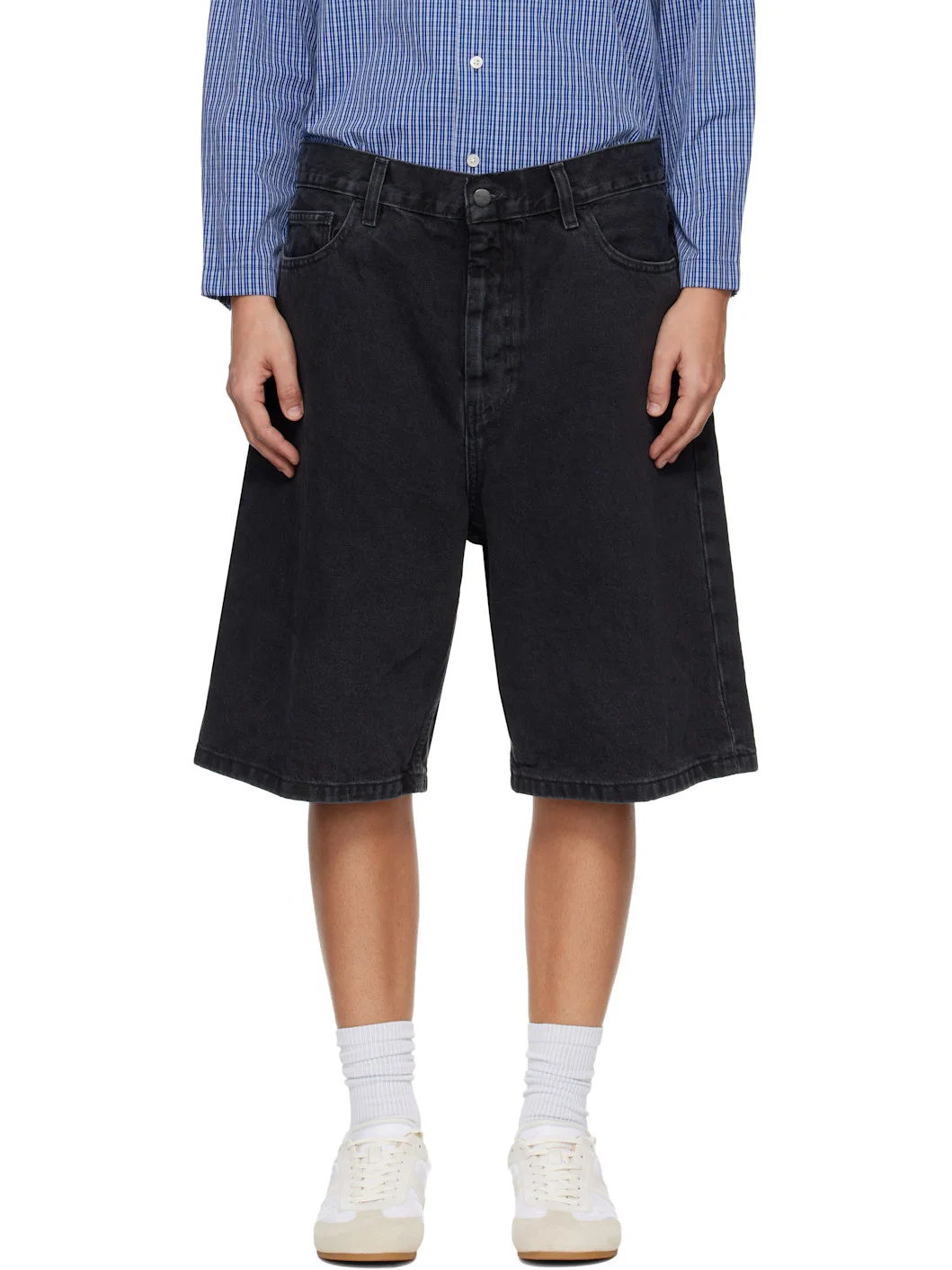 Black Brandon Shorts - 1