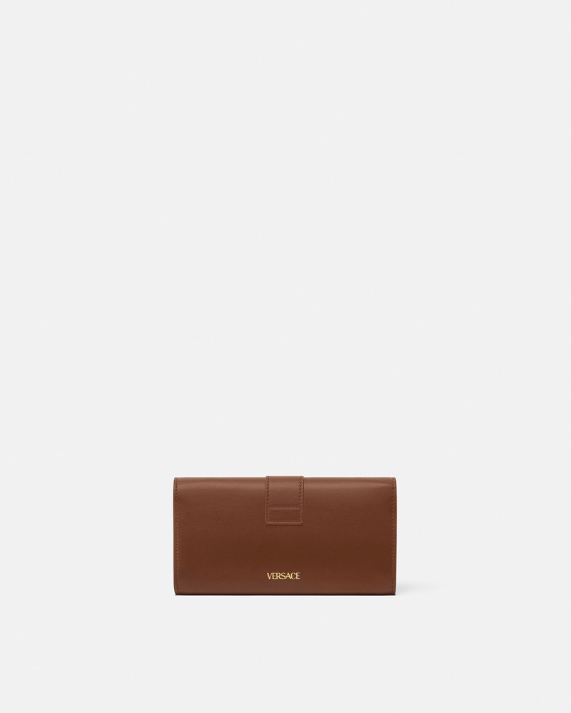V Leather Wallet On Chain 5
