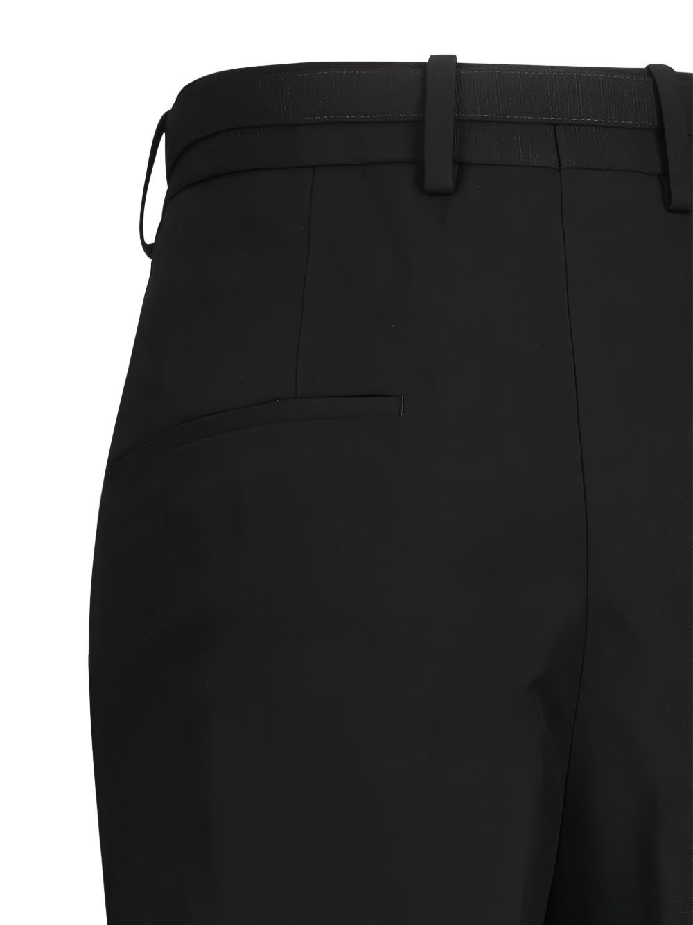 tie-belt tailored trousers - 3