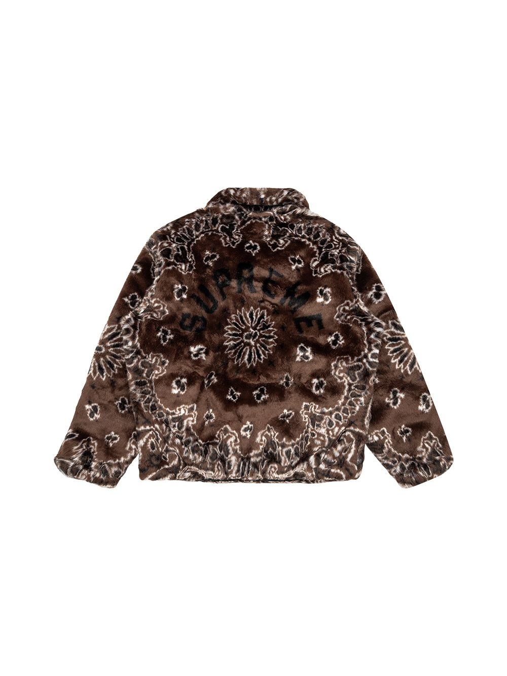 Bandana faux fur jacket - 2