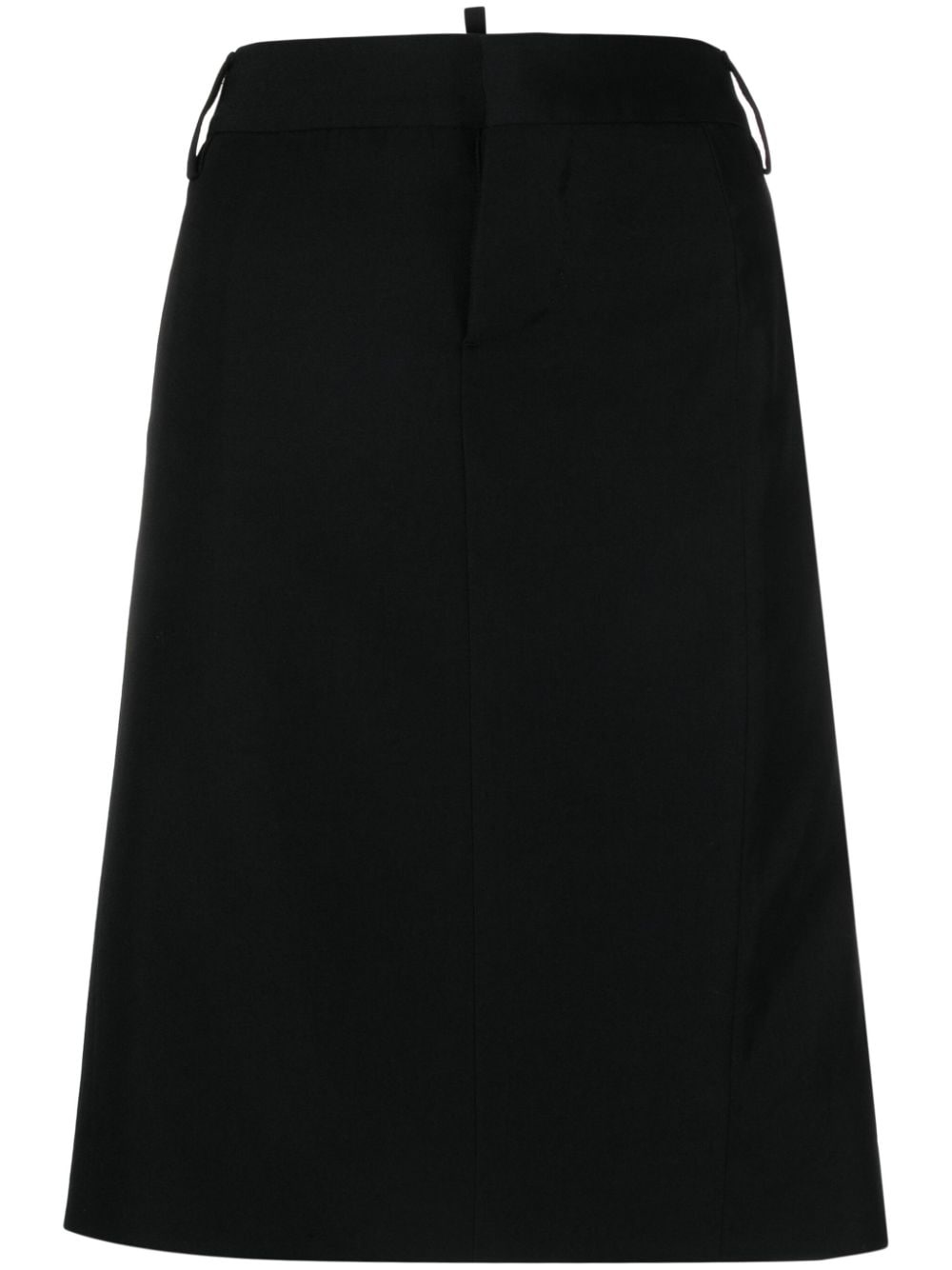 virgin wool pencil skirt - 1