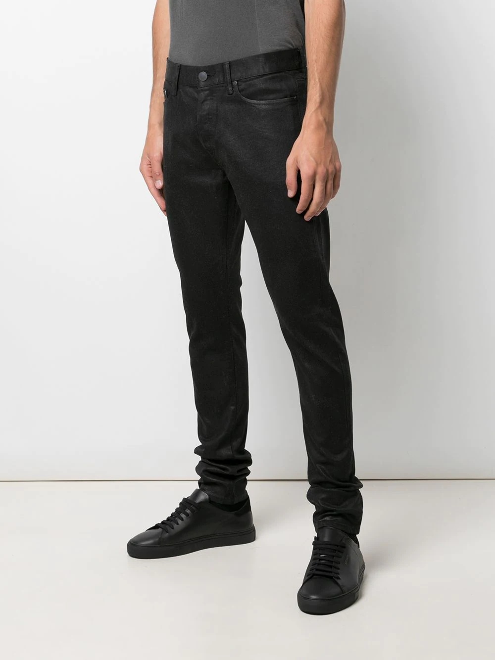 high-rise slim-fit jeans - 3