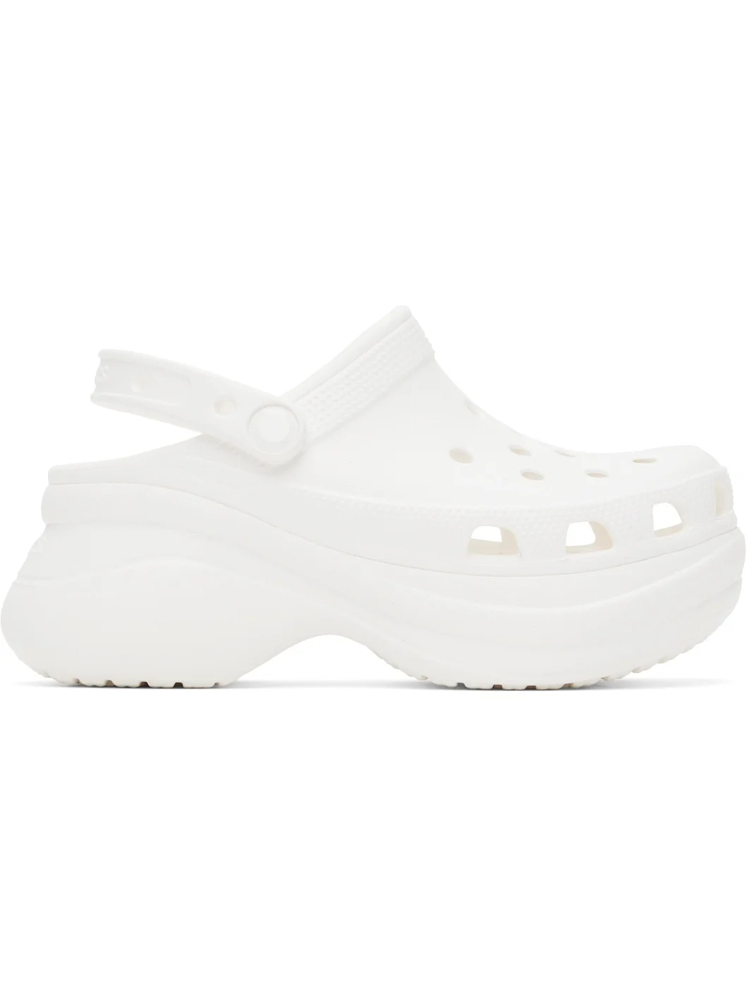 White Bae Clogs - 1