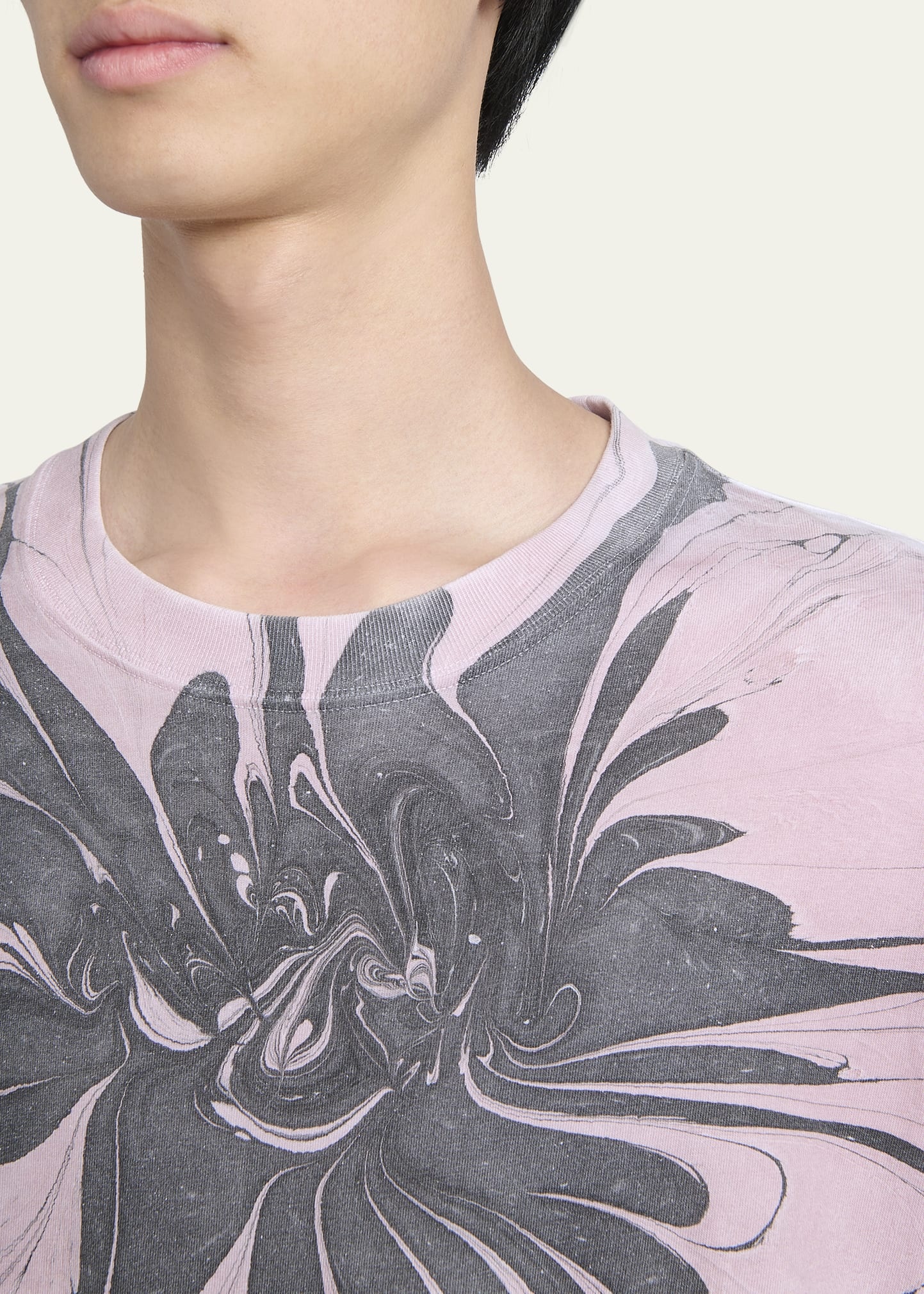 Men's Hen Oversized Graphic T-Shirt - 5