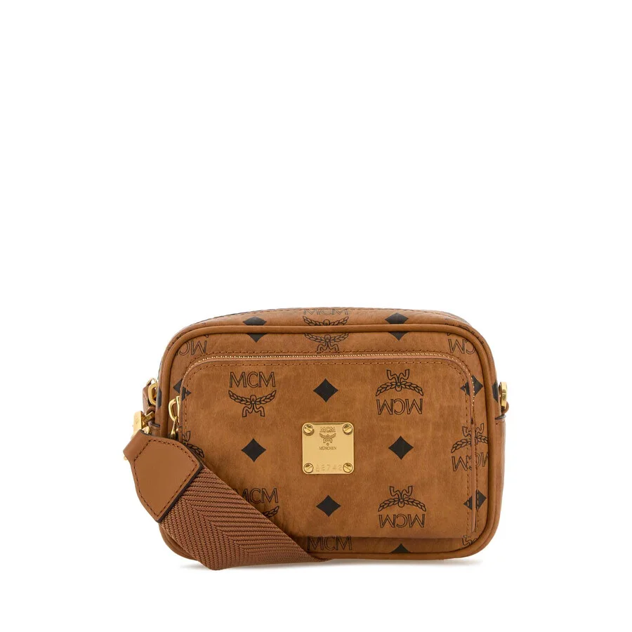 Mcm Printed Canvas Aren Crossbody Bag - 1