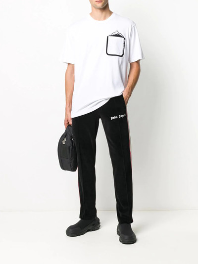 White Mountaineering mountain print pocket T-Shirt  outlook