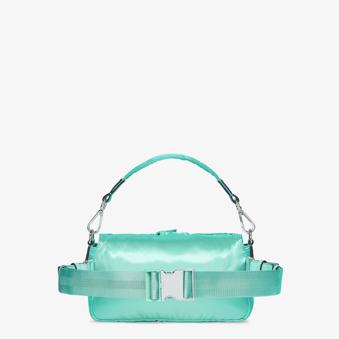 Turquoise nylon bag - 2
