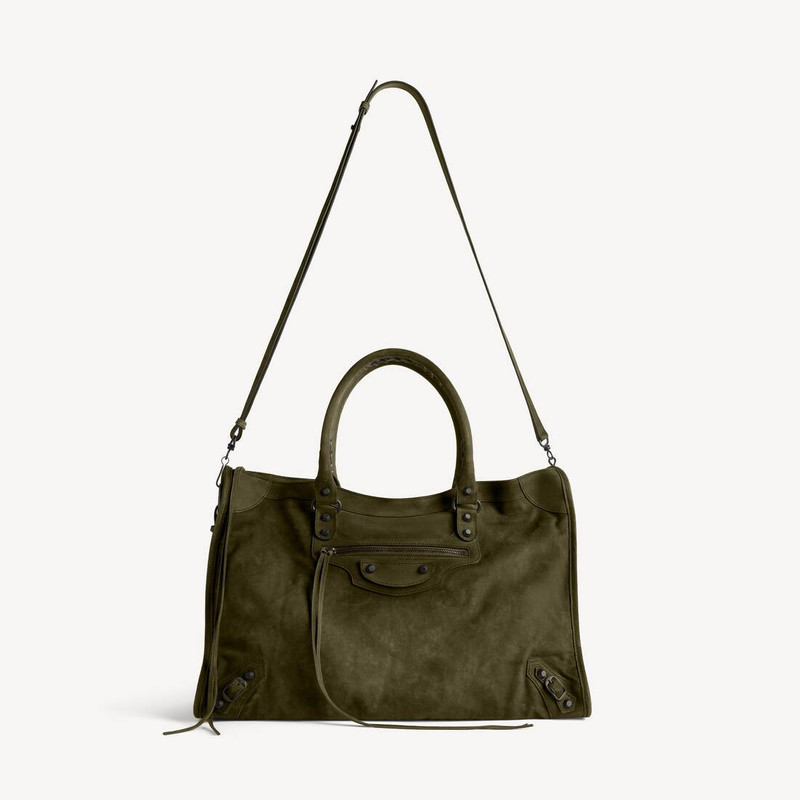 Men's Le City Bag Large in Khaki 4