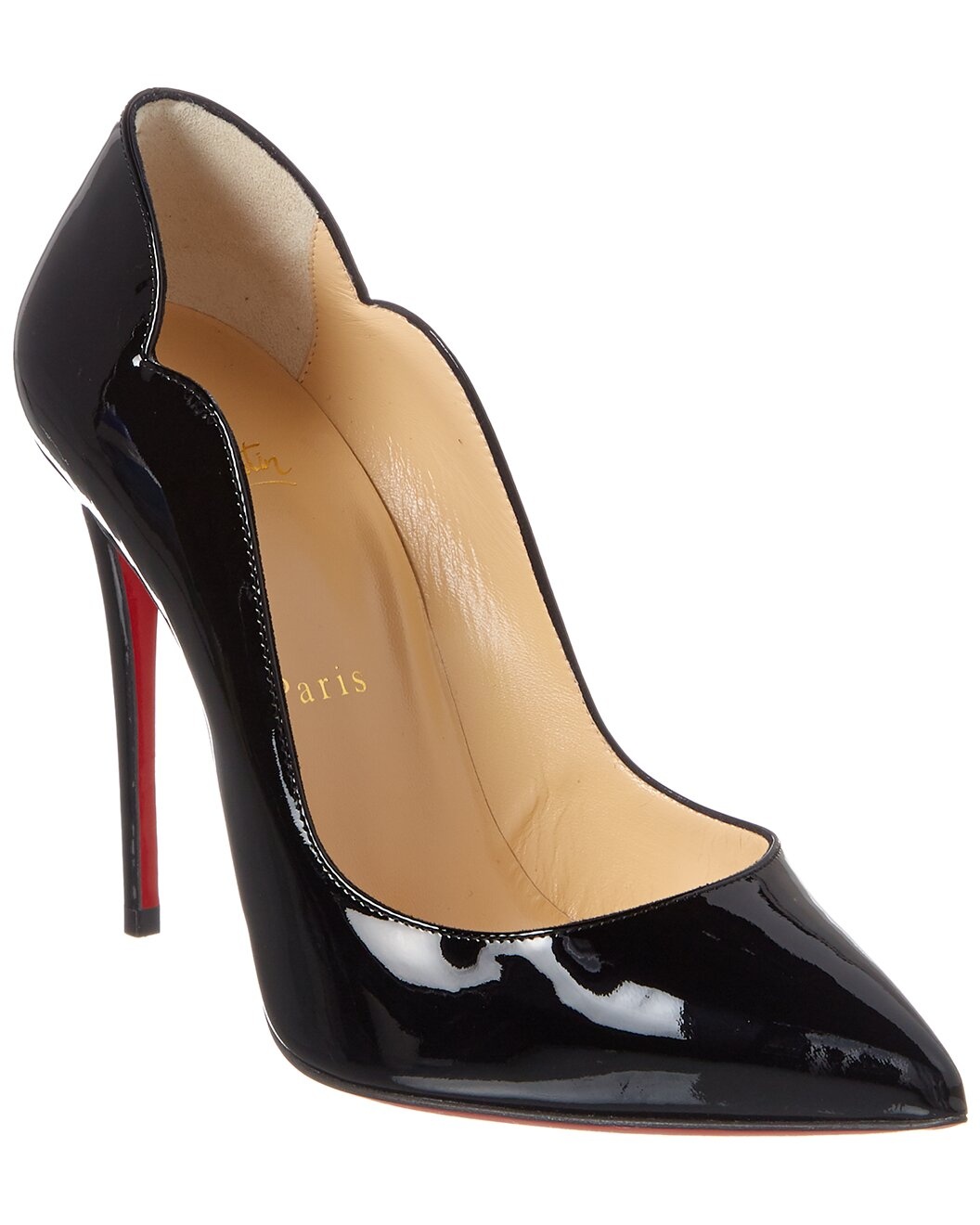 Christian Louboutin Hot Chick 100 Patent Pump - 1