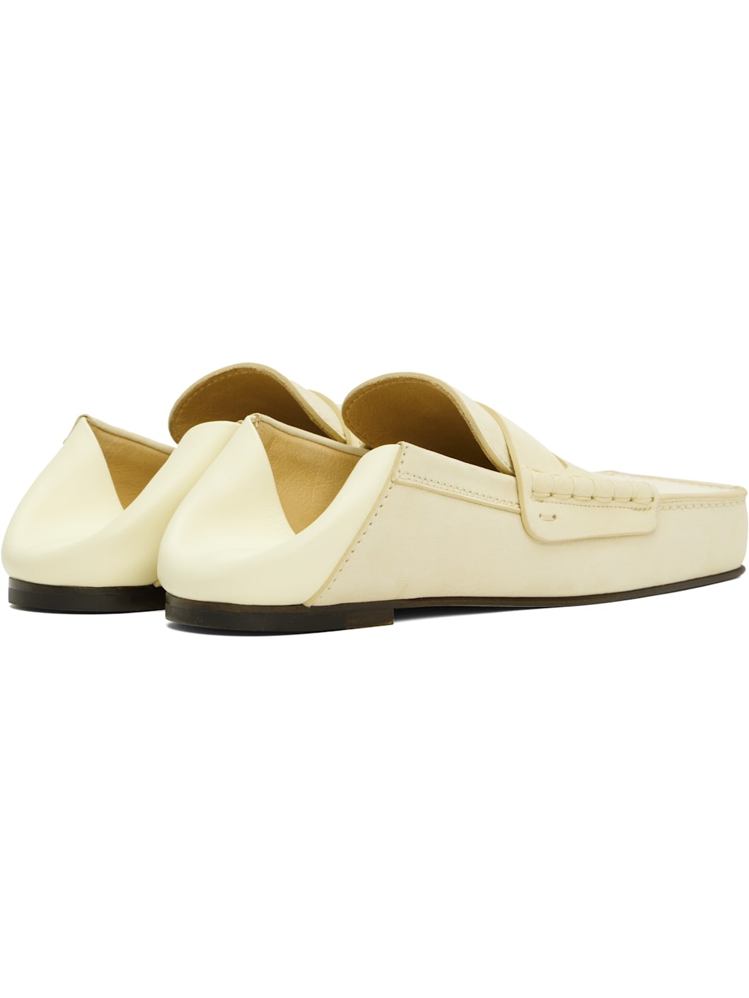 Yellow La Casa 'Les Loafers Carré' Loafers - 5