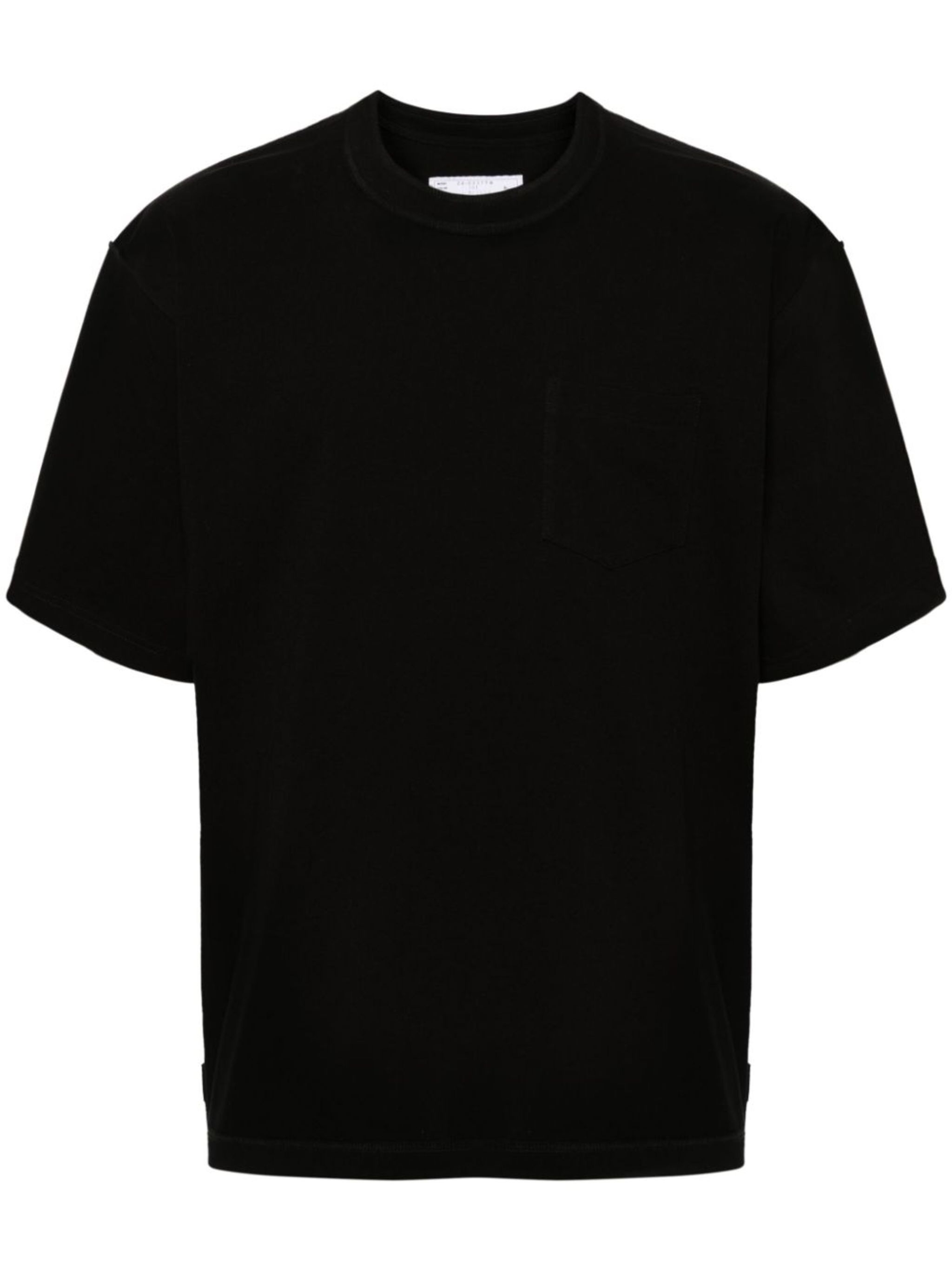 drop-shoulder cotton T-shirt - 1