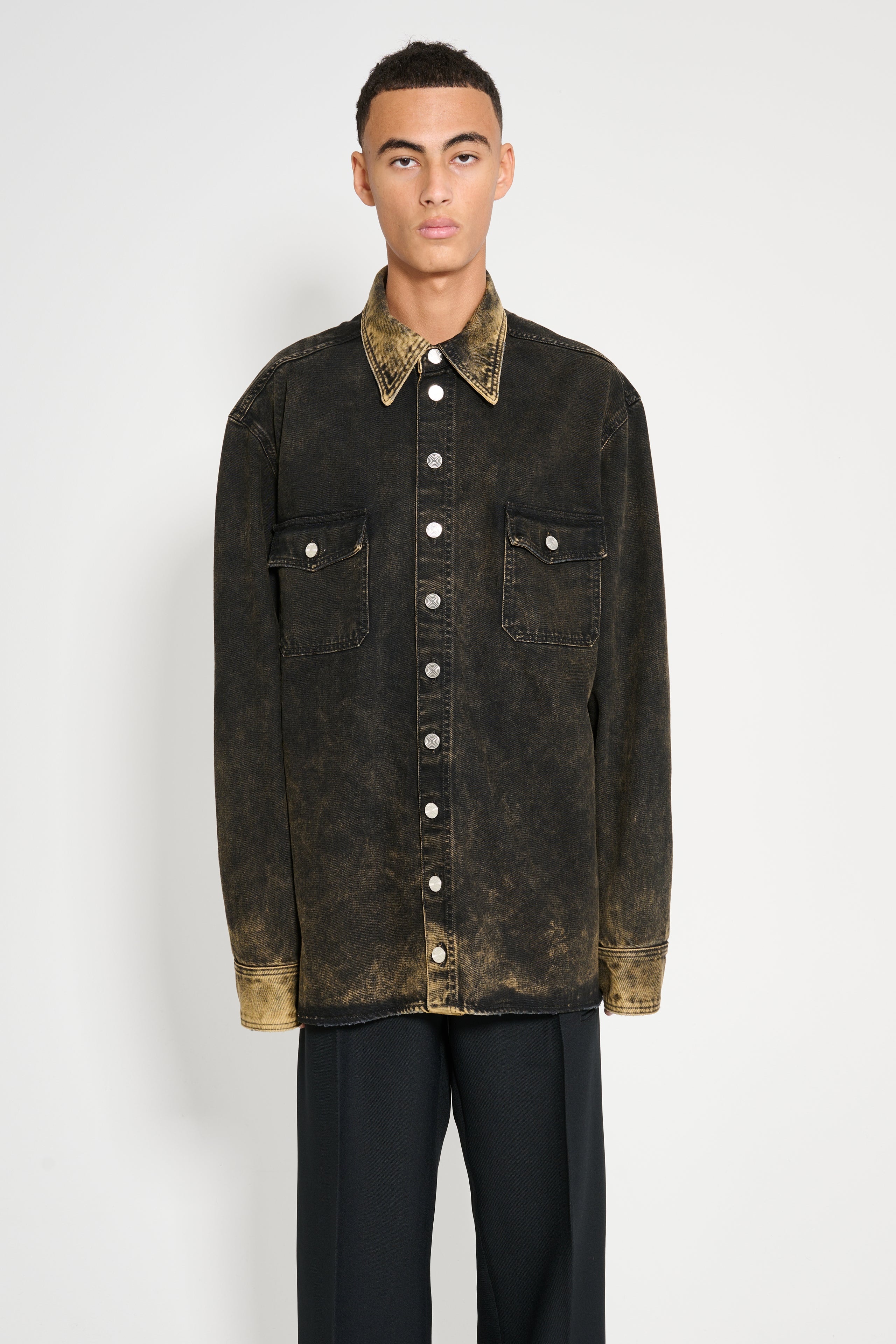【太之助】NAMACHEKO デニムシャツ NAMACHEKO（ナマチェコ）の「NAMACHEKO MANNI DENIM SHIRT