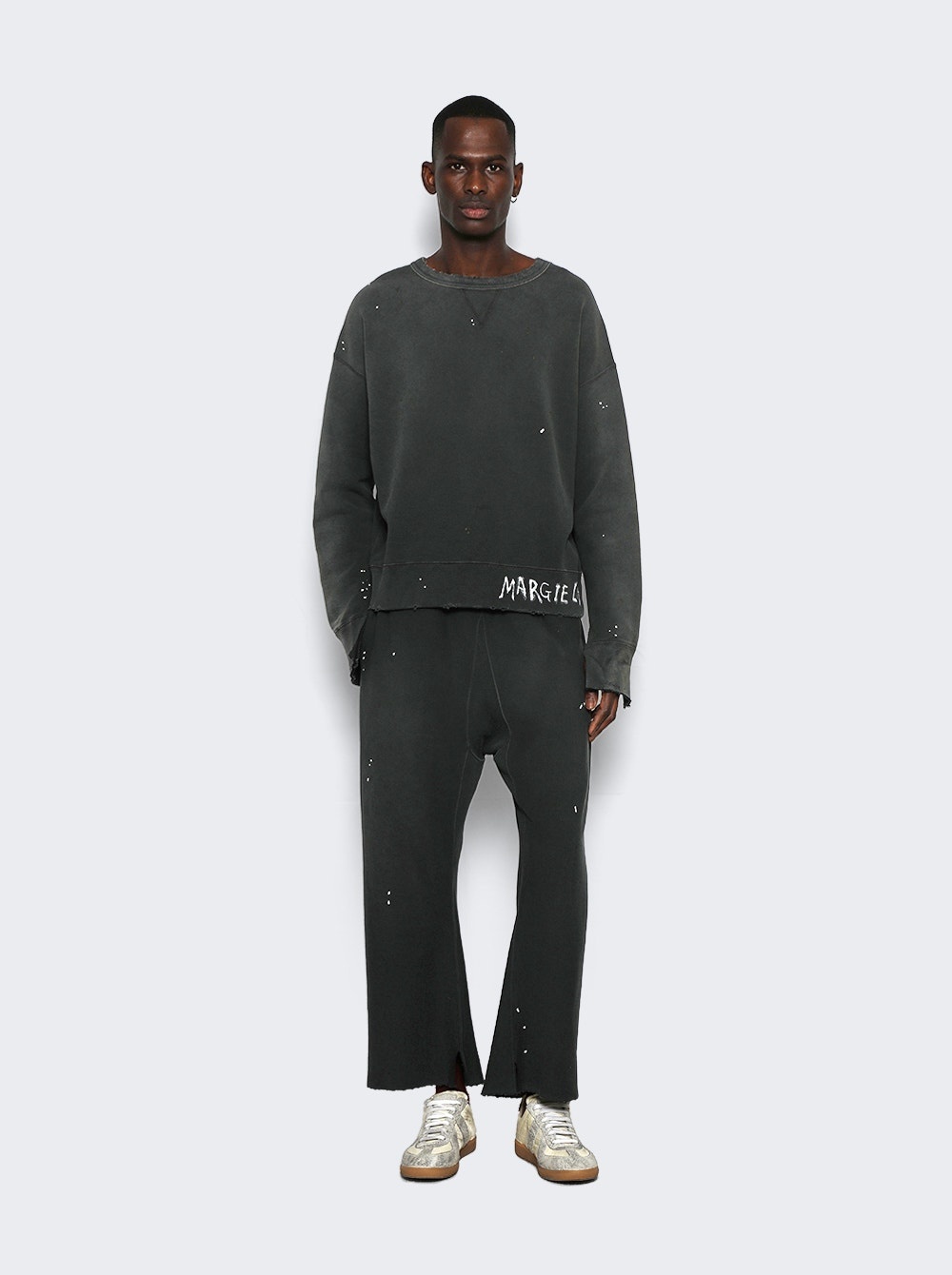 Sweatshirt Washed Black - 5
