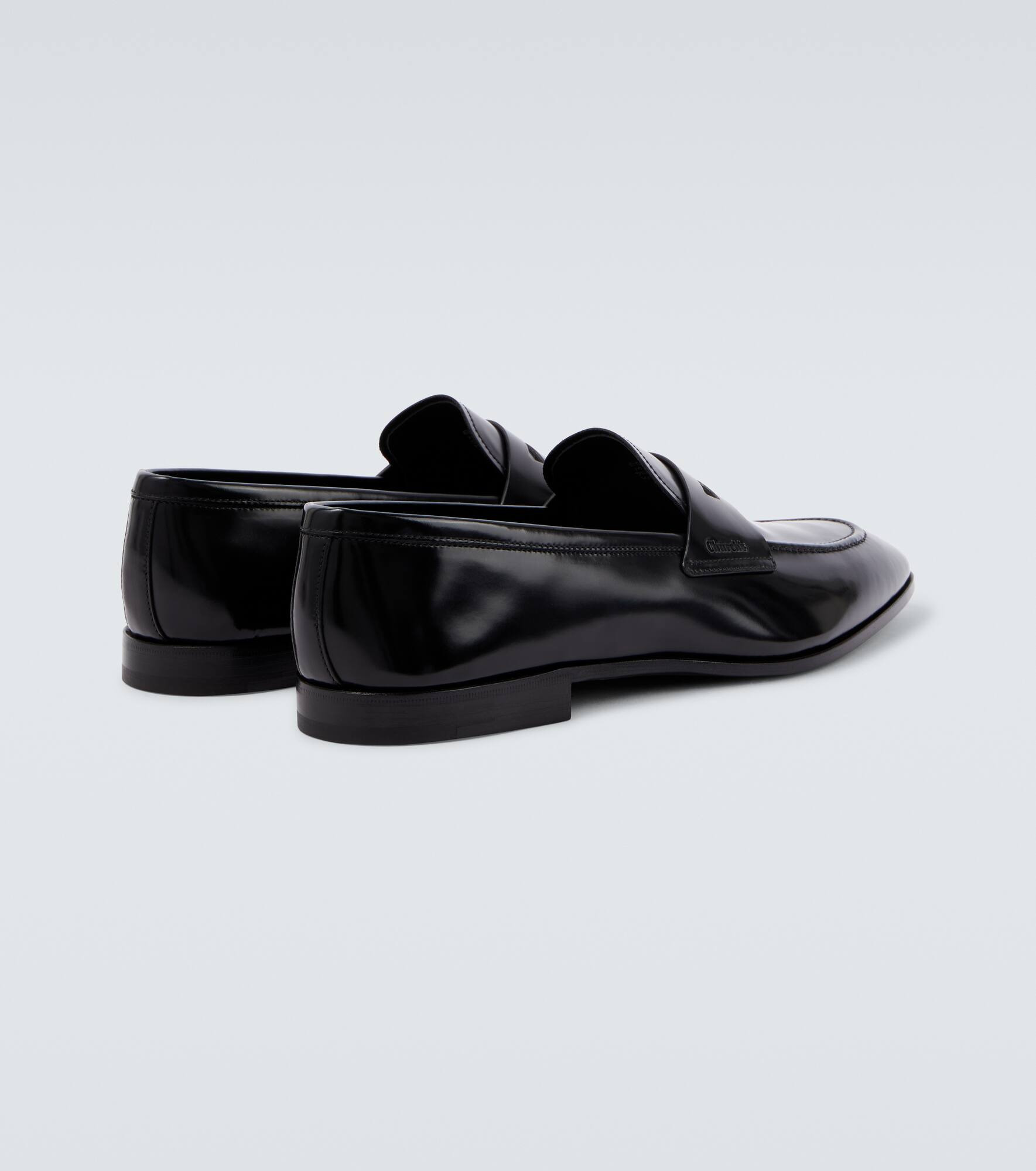 Maesteg leather penny loafers - 6