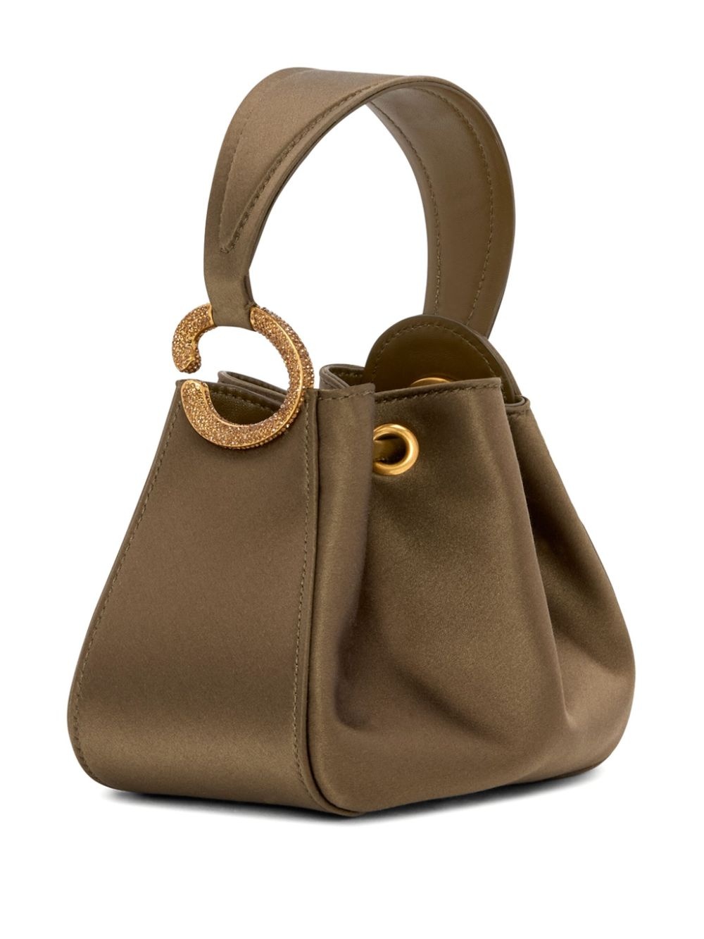 nano Crystal Pavé O Handle bag - 4