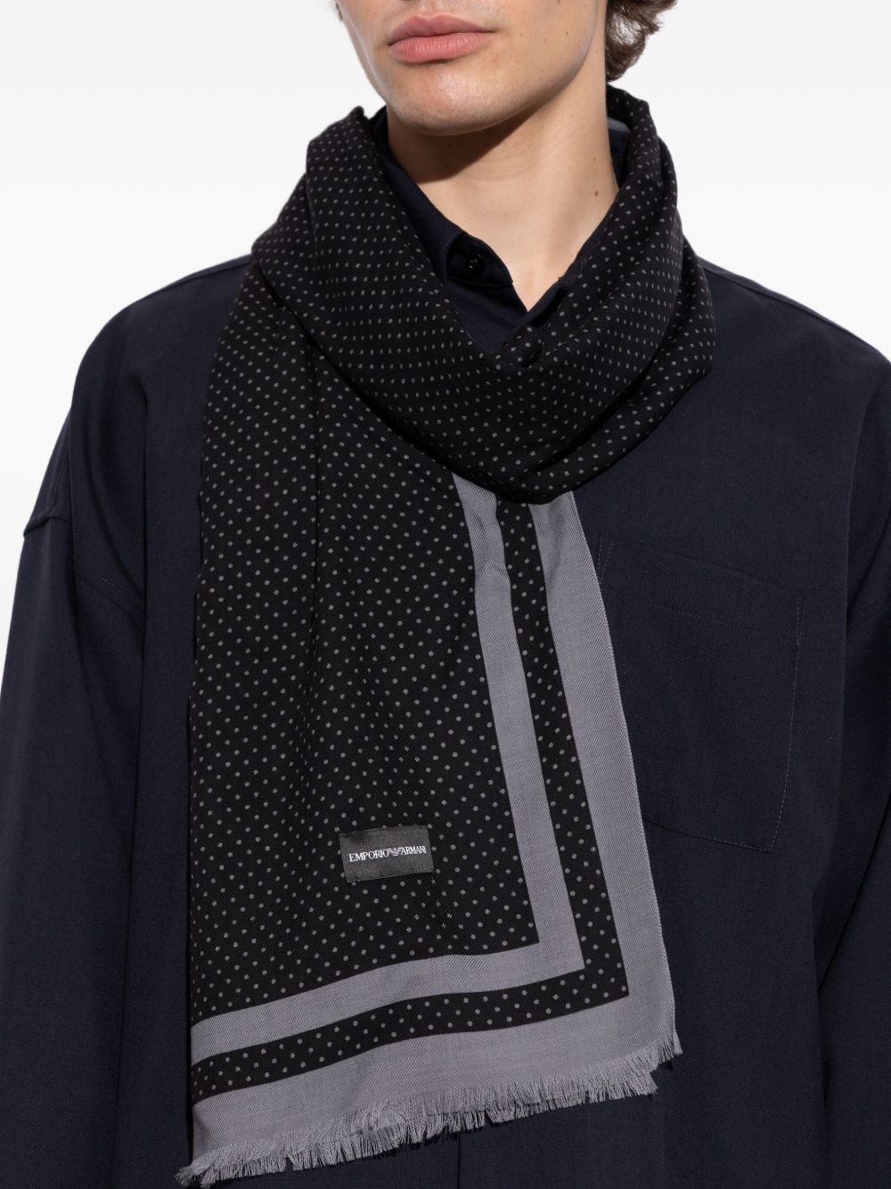 polka-dot scarf - 4