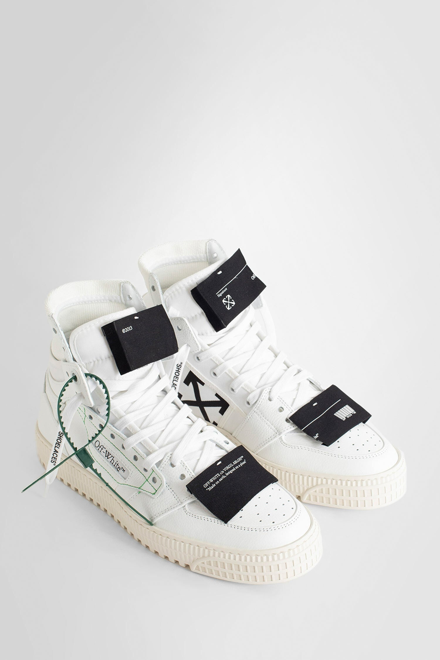 OFF-WHITE MAN WHITE SNEAKERS - 6