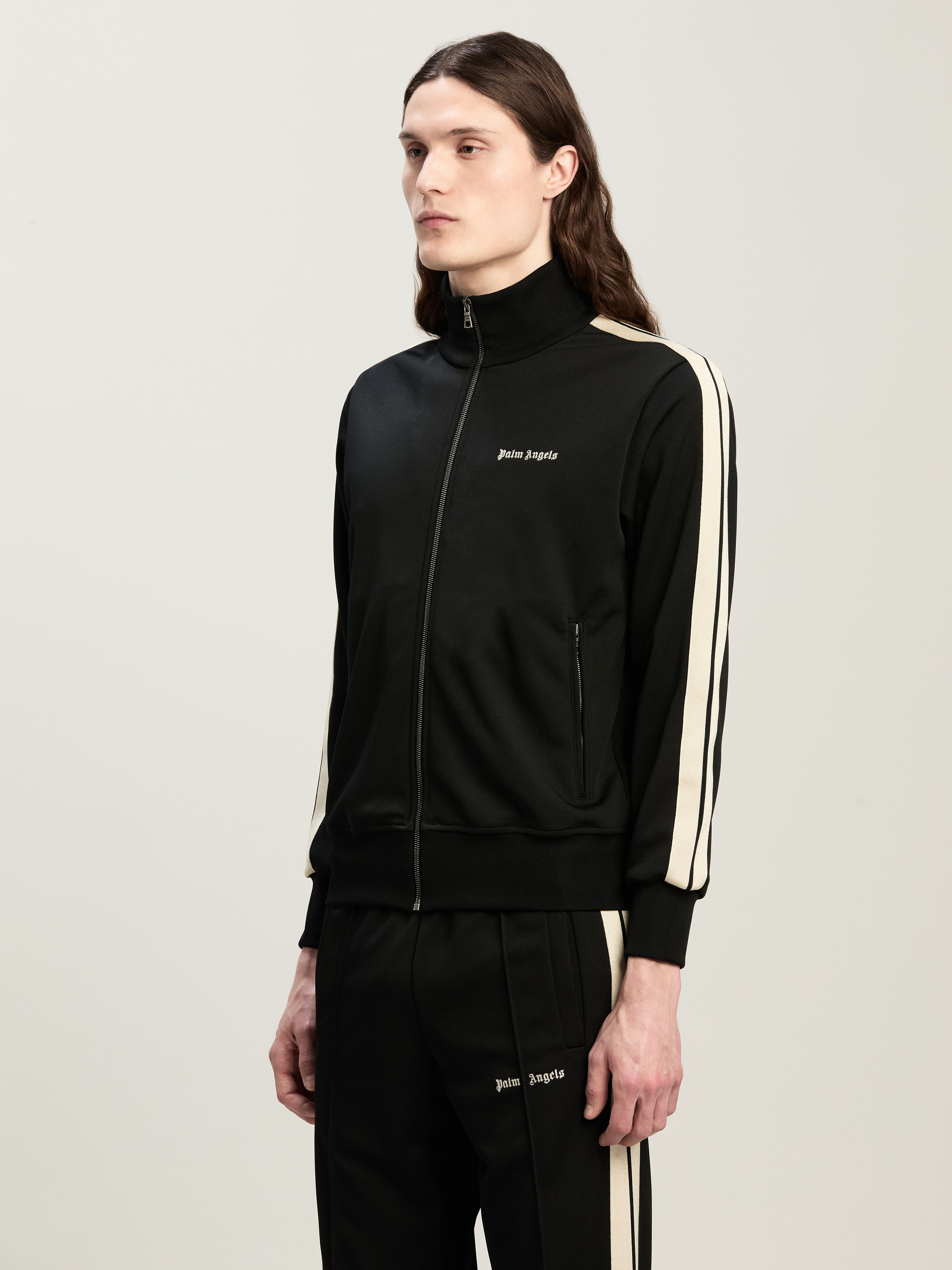 Embroidered Logo Track Jacket - 4