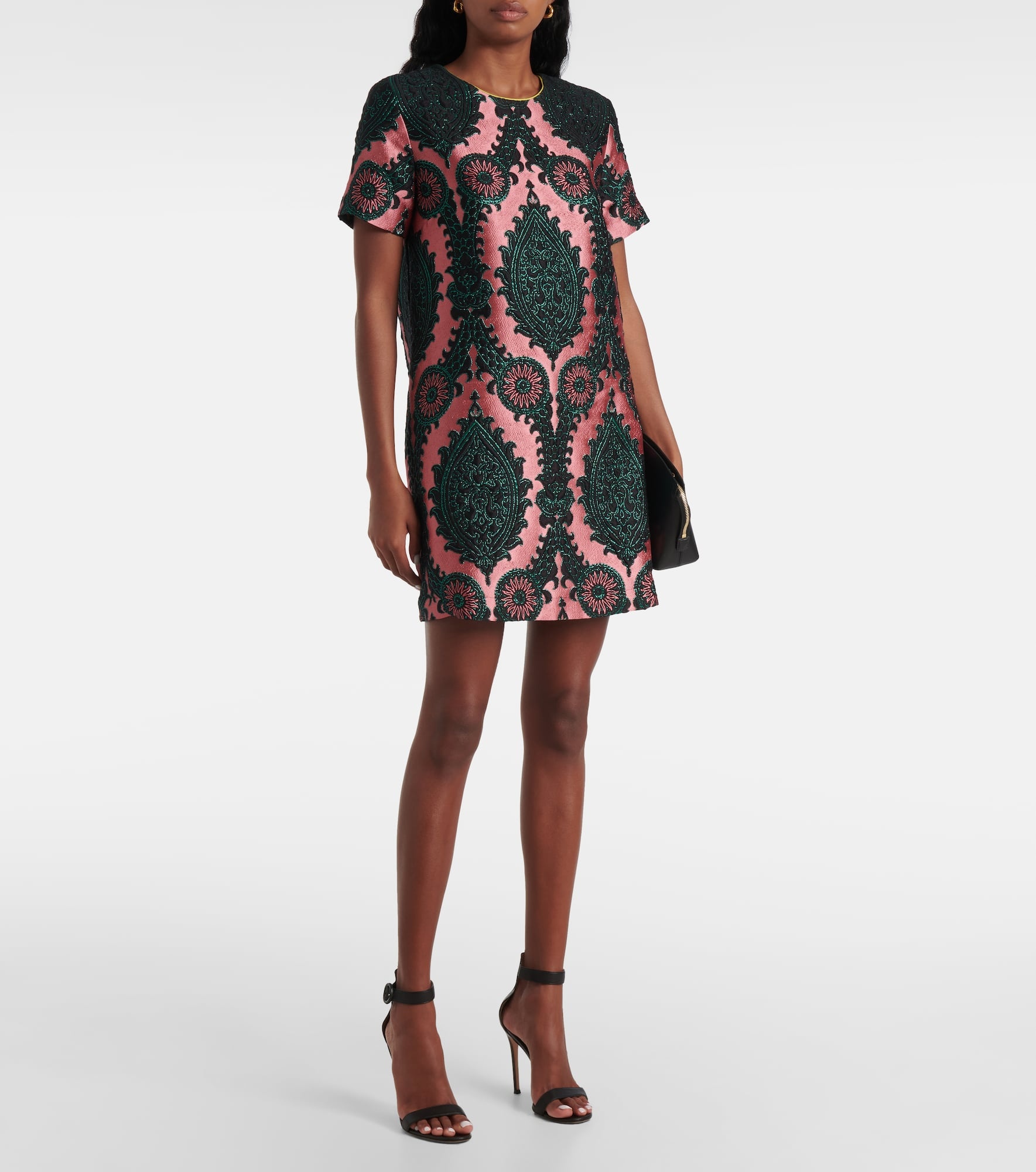 Mini Swing jacquard minidress - 2