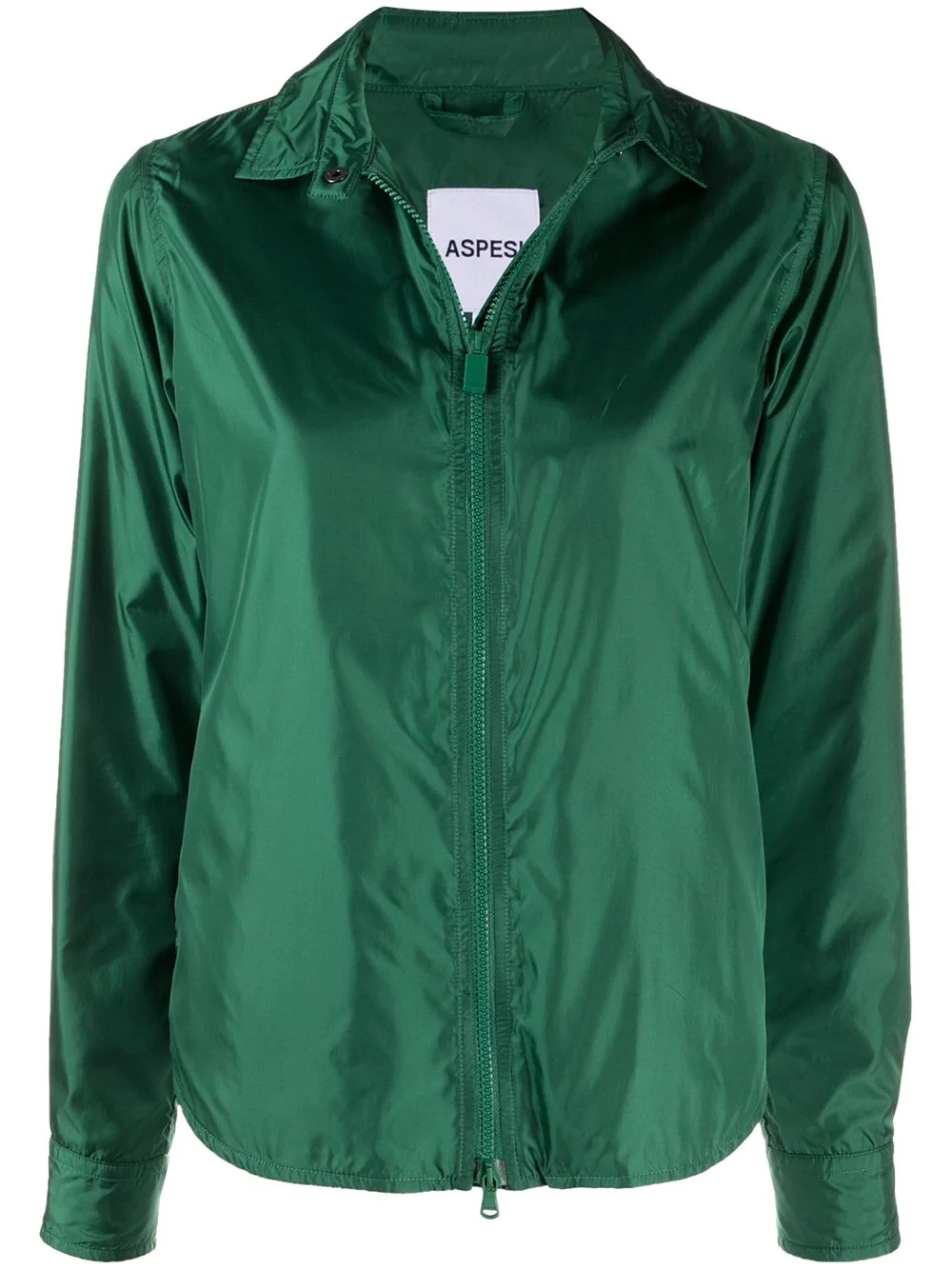 zipped windbreaker - 1