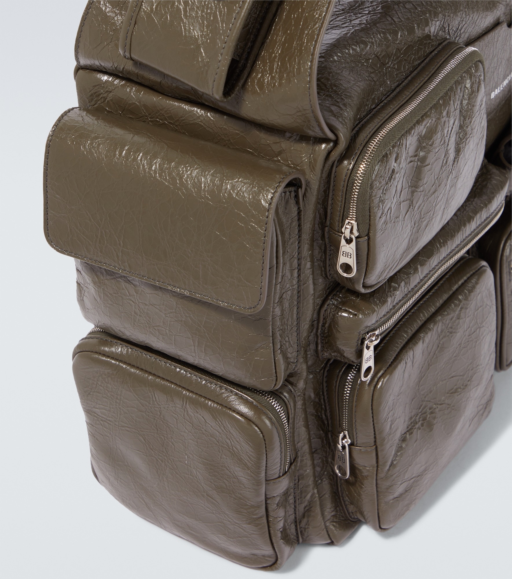 Superbusy Large leather shoulder bag - 4