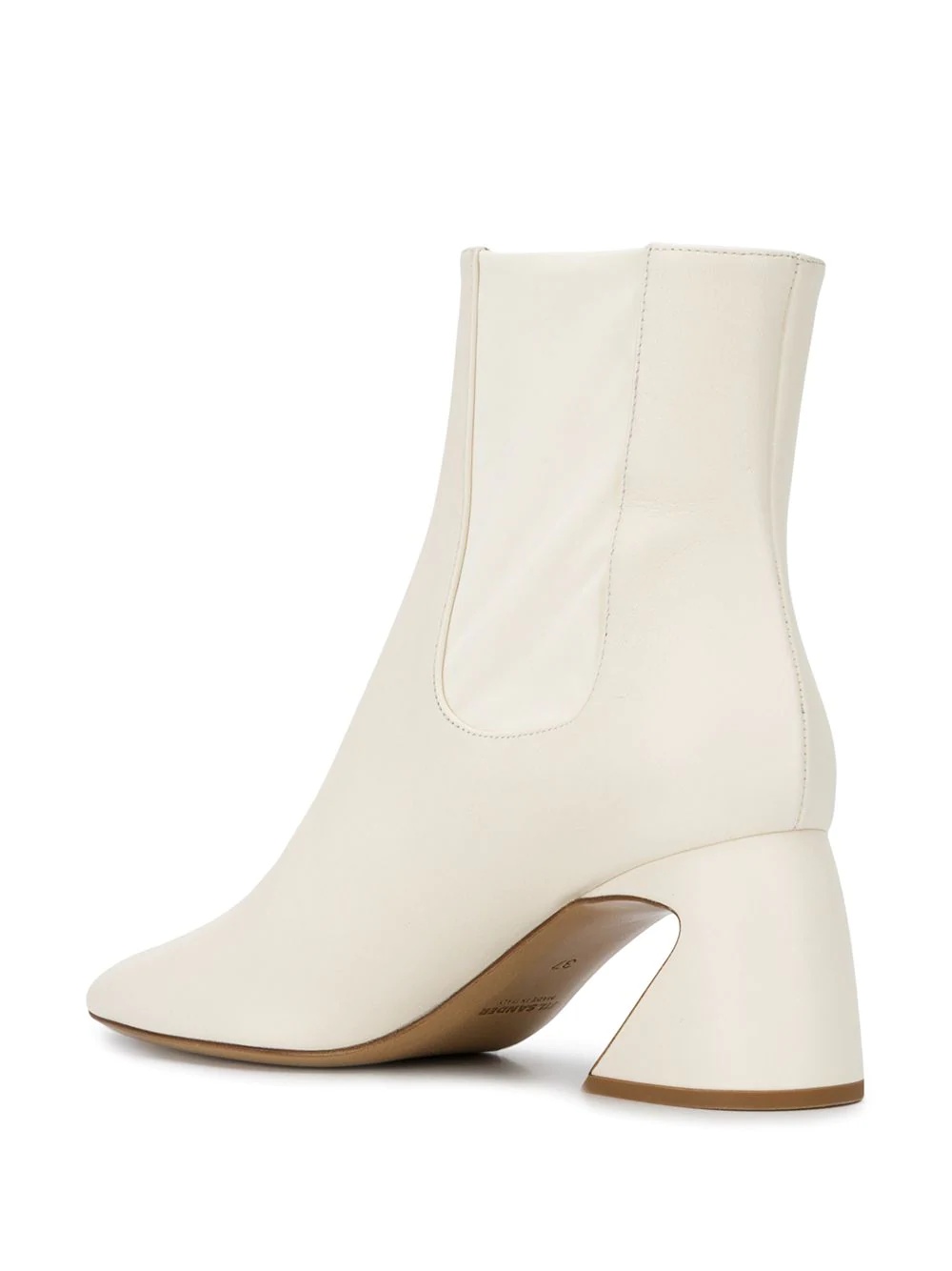 sculptural heel ankle boots - 3