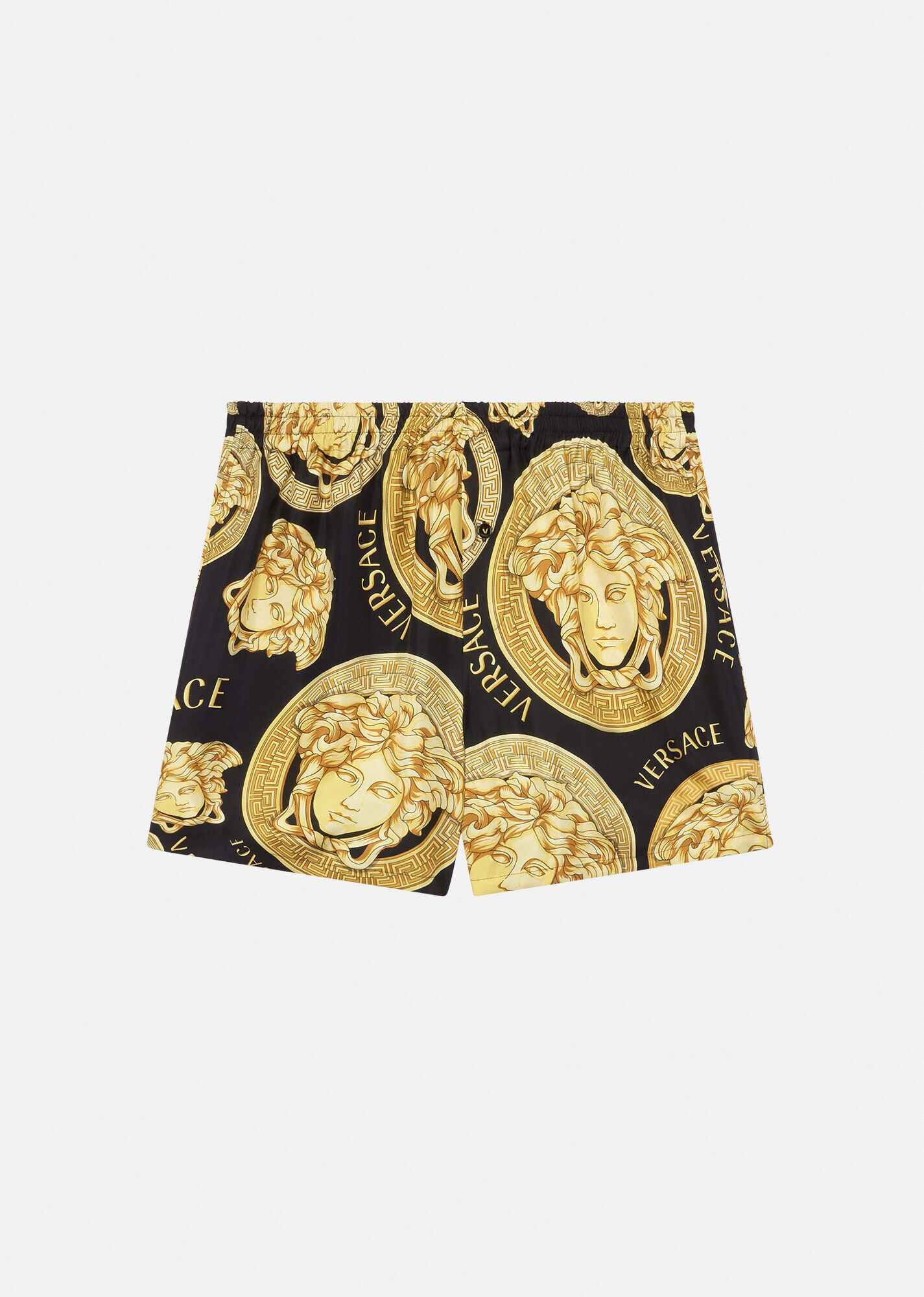 Medusa Amplified Print Silk Boxers - 1