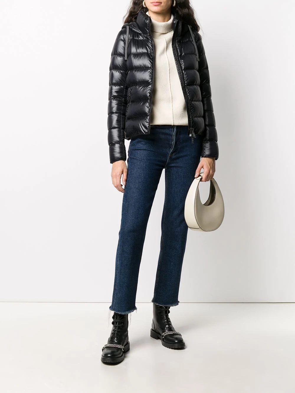 hooded puffer jacket - 2