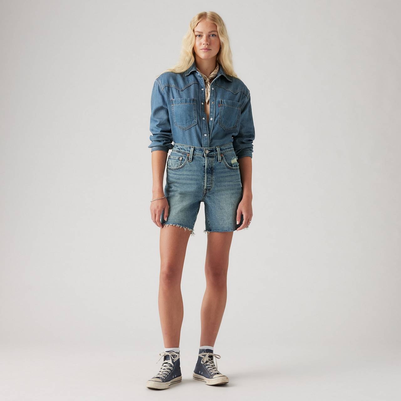 501® MID THIGH WOMEN'S SHORTS - 2