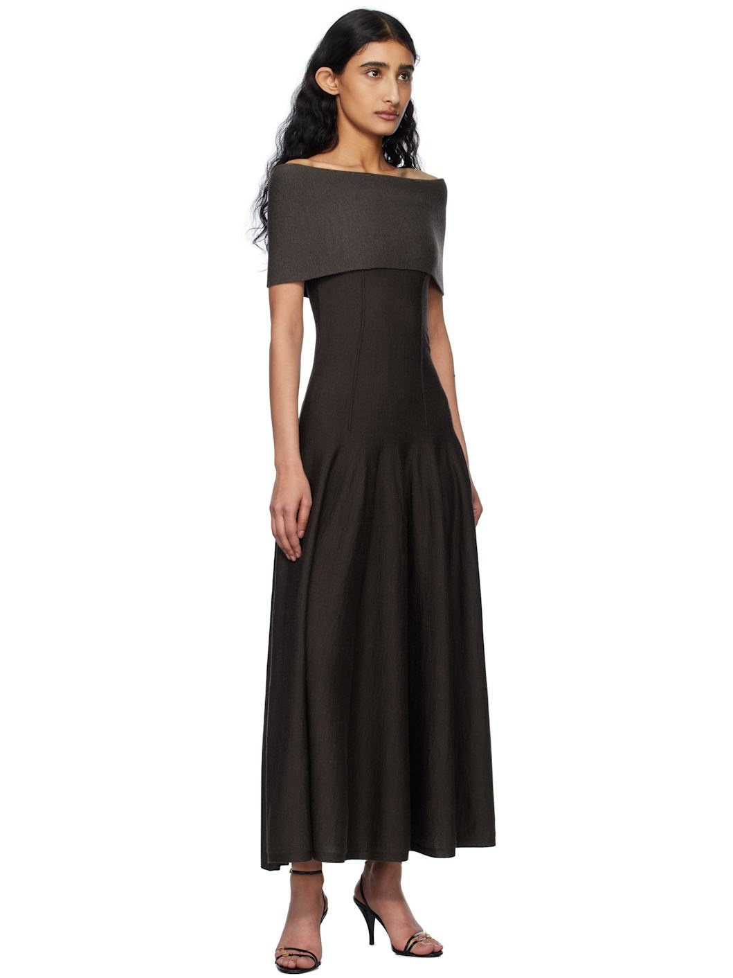 Gray Ava Maxi Dress - 4