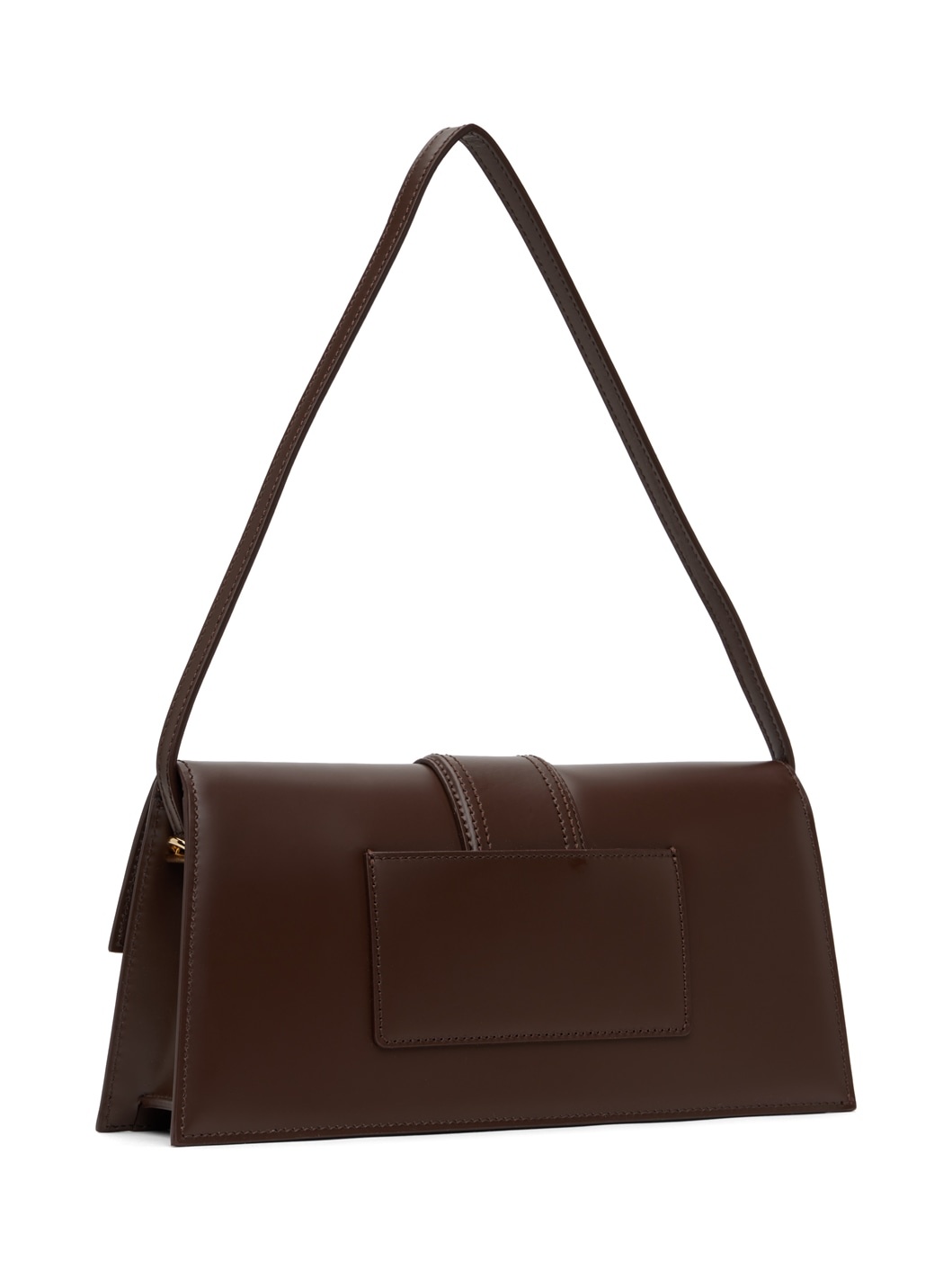 Brown Le Raphia 'Le Bambino Long' Bag - 3