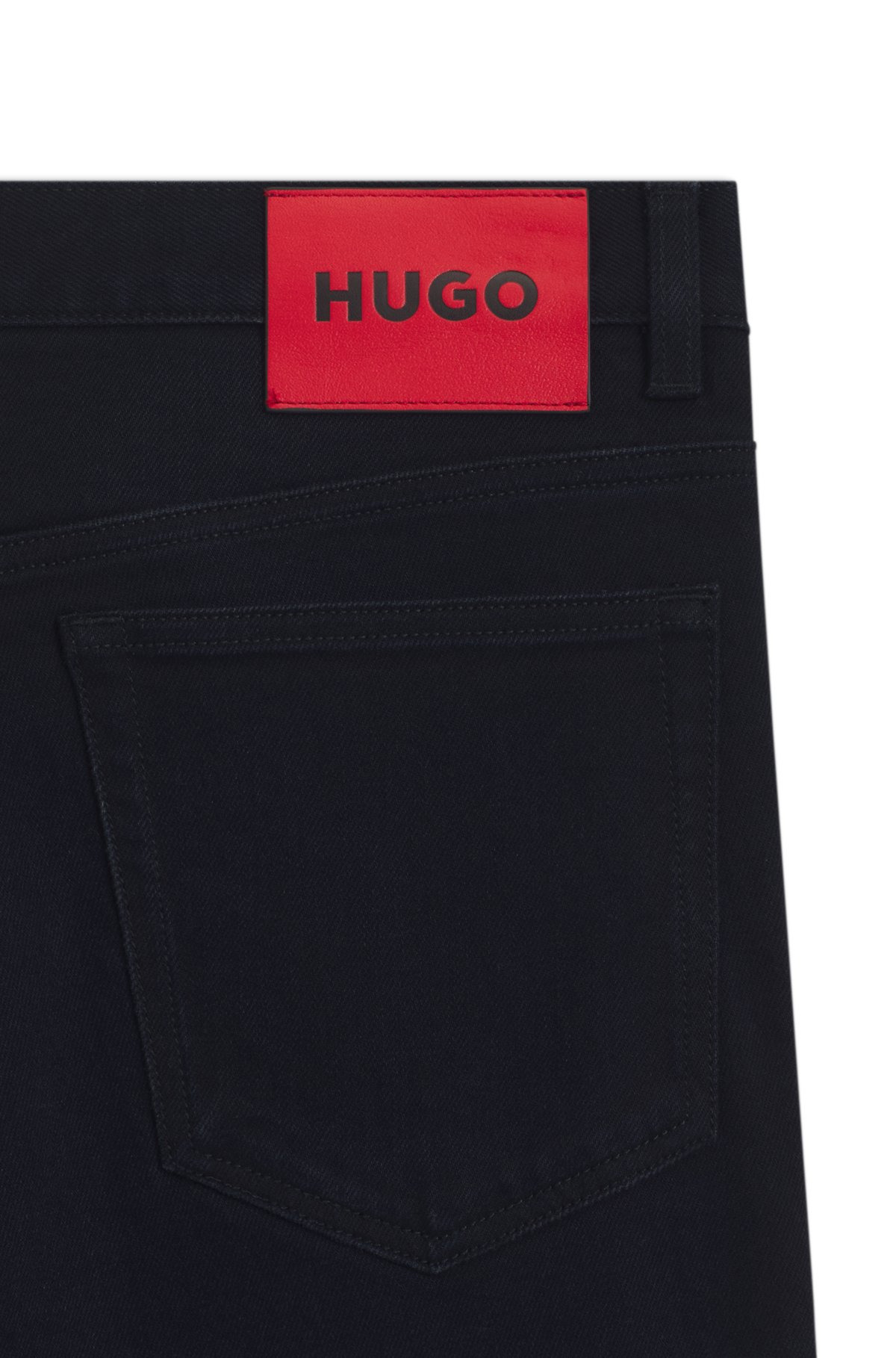 SLIM-FIT JEANS IN BLUE COMFORT-STRETCH DENIM - 6