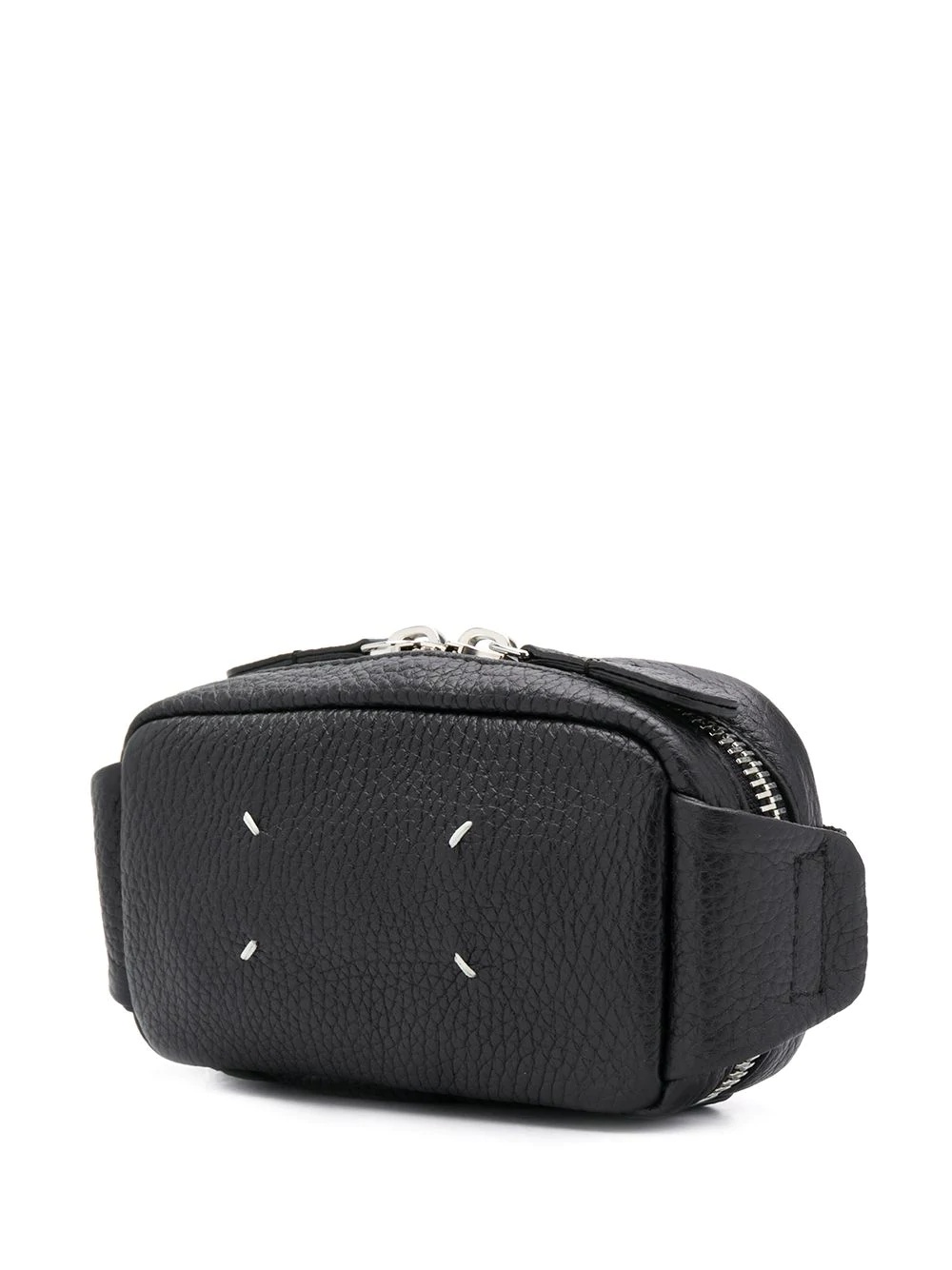 zipped grainy belt bag - 3