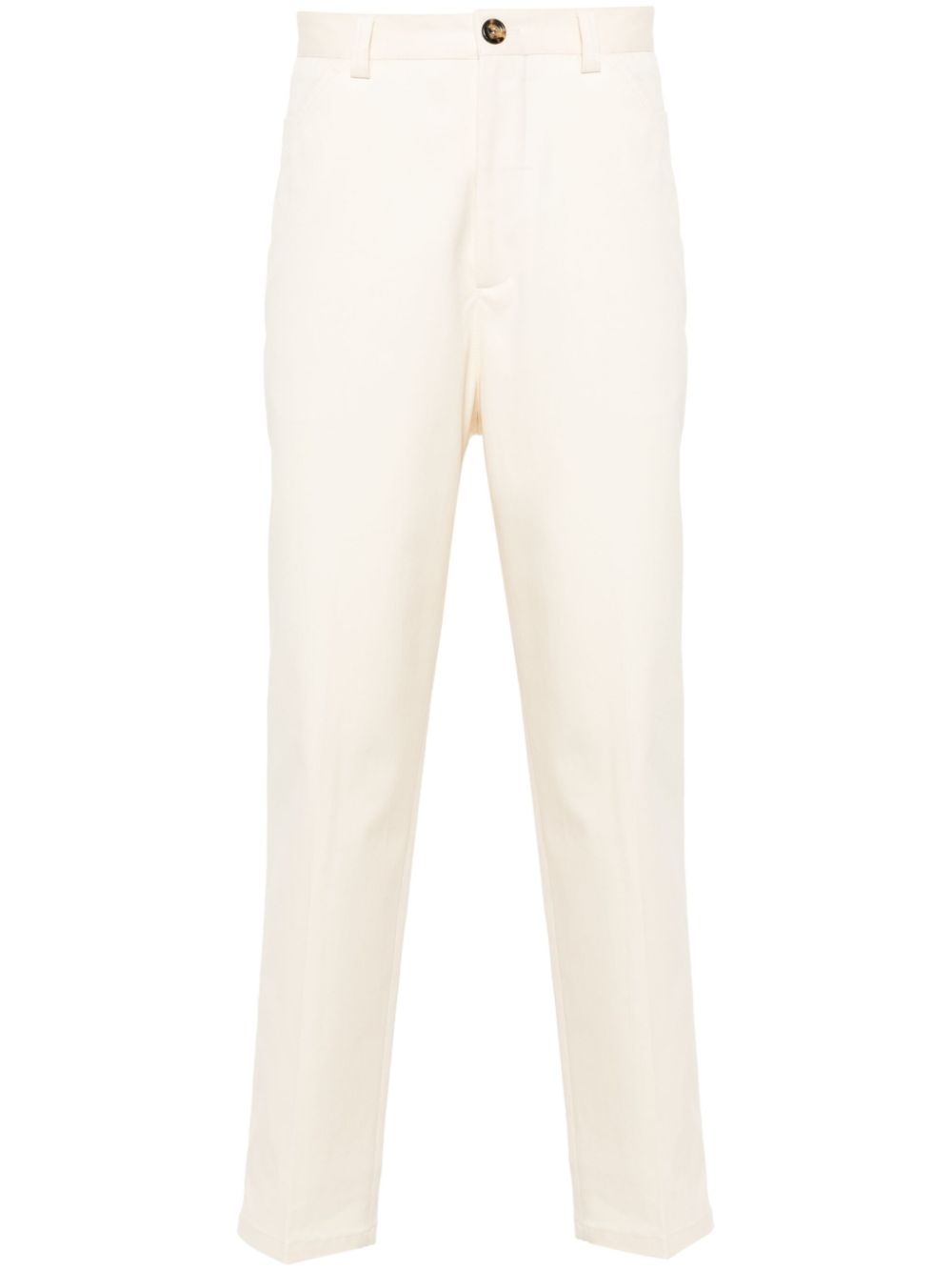 straight-cut trousers - 1