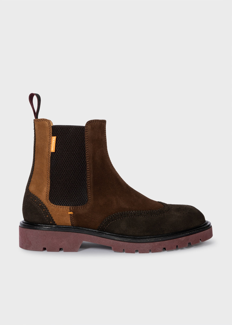 Brown Suede 'Barnaby' Boots 1