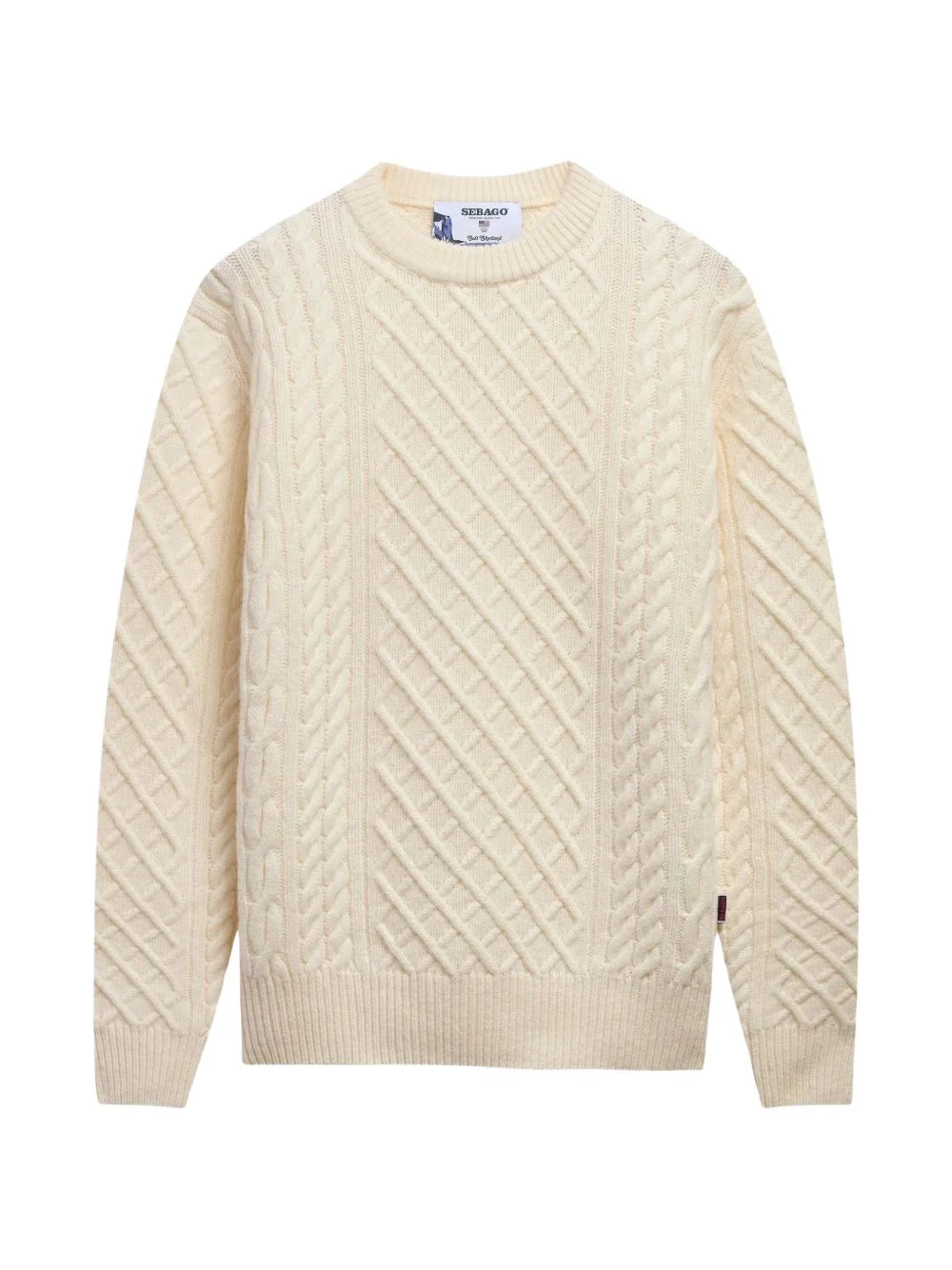 Flemish Irish cable-knit sweater - 1
