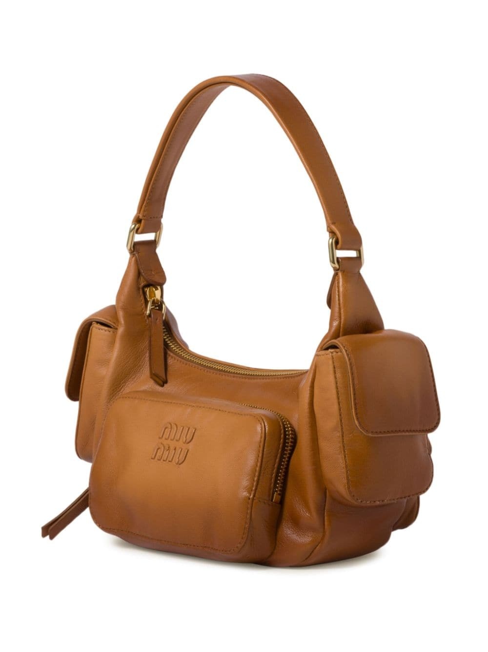 nappa-leather tote bag - 5