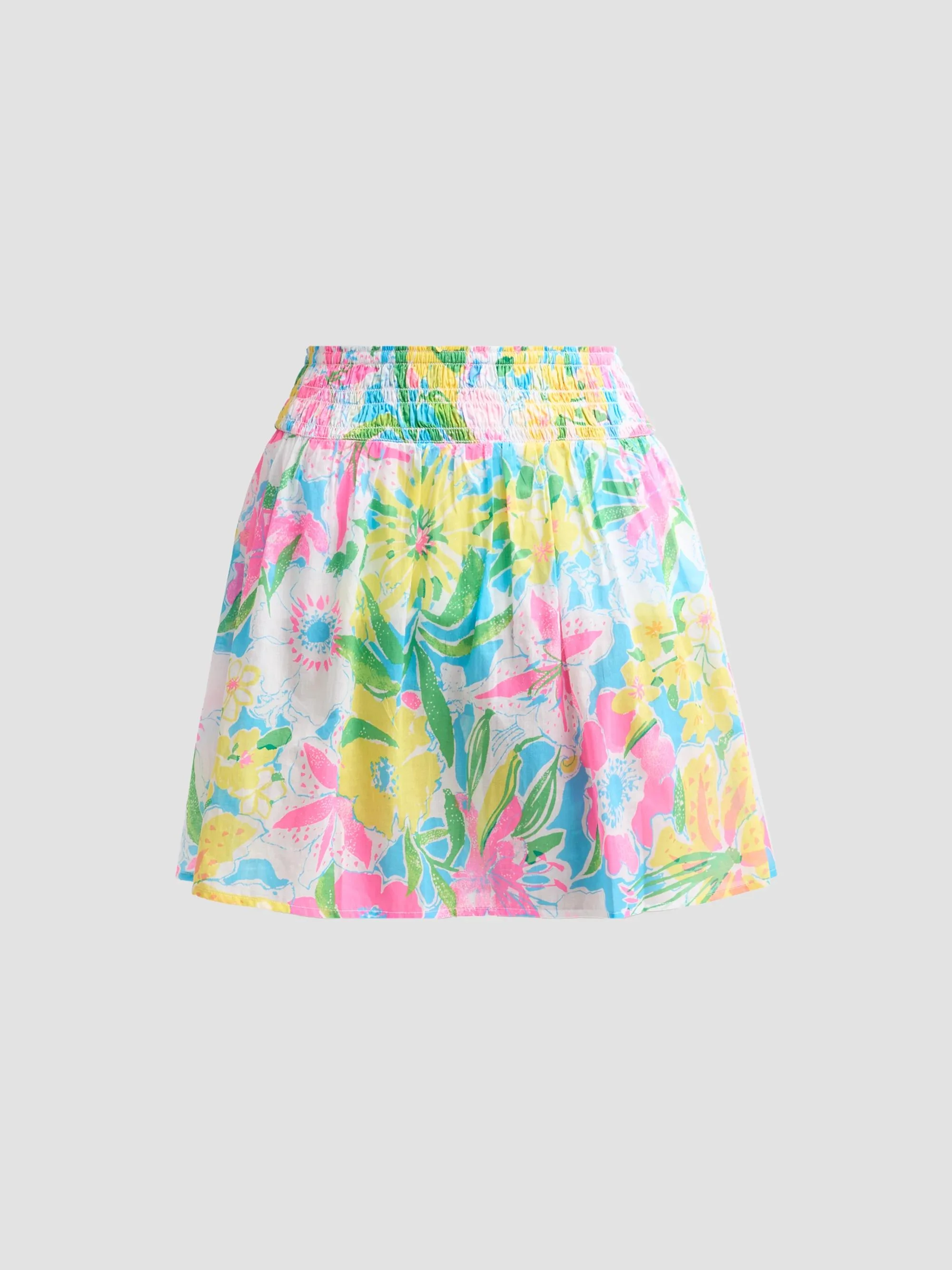 Women's Enzo Lovely Lilly Print Cover-Up Skirt - Multi Lovely Lilly - 1