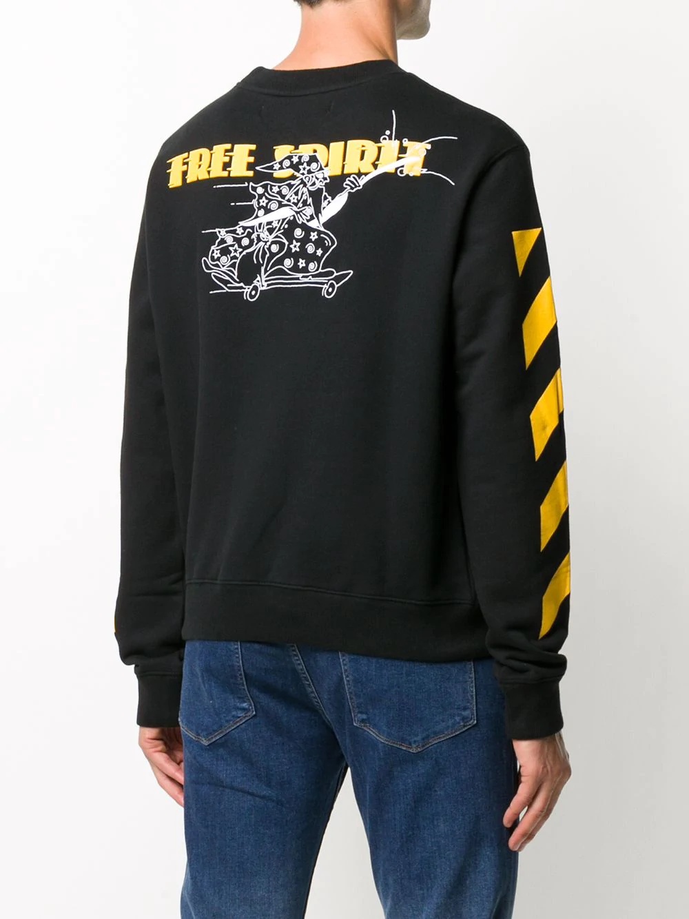 wizard embroidered sweatshirt - 4