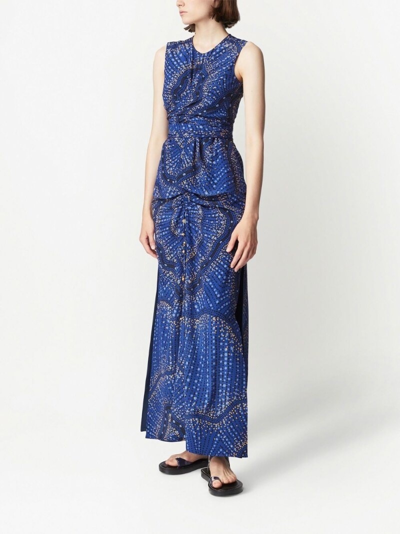 graphic-print skirt - 2
