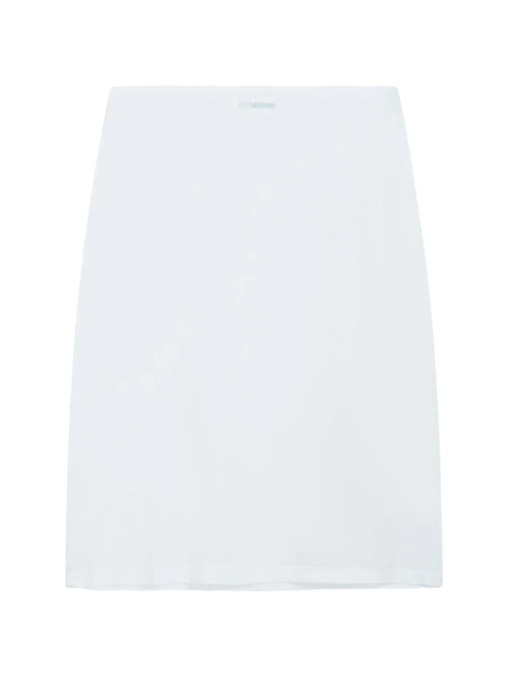 logo-detail midi skirt - 1