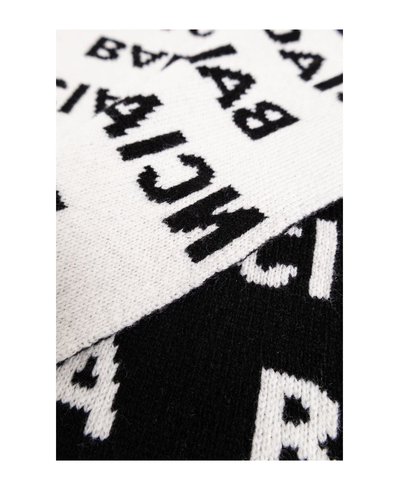 Logo Intarsia Scarf - 2