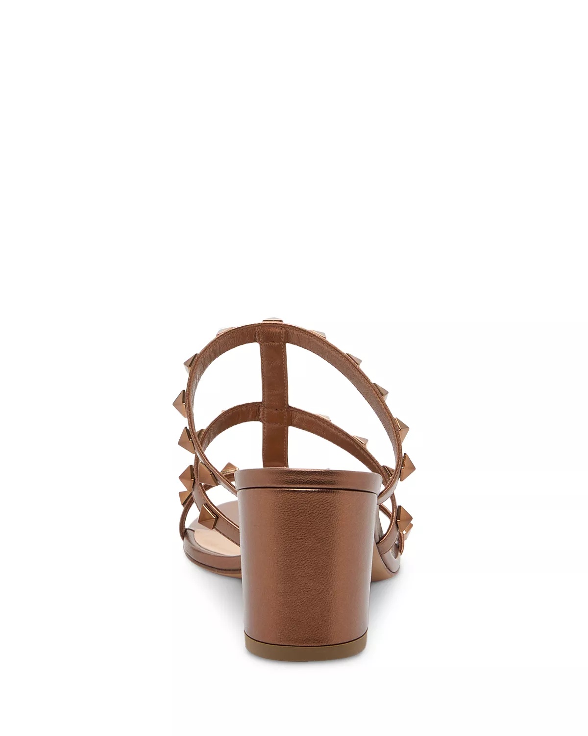 Women's Rockstud Block Heel Slide Sandals - 5